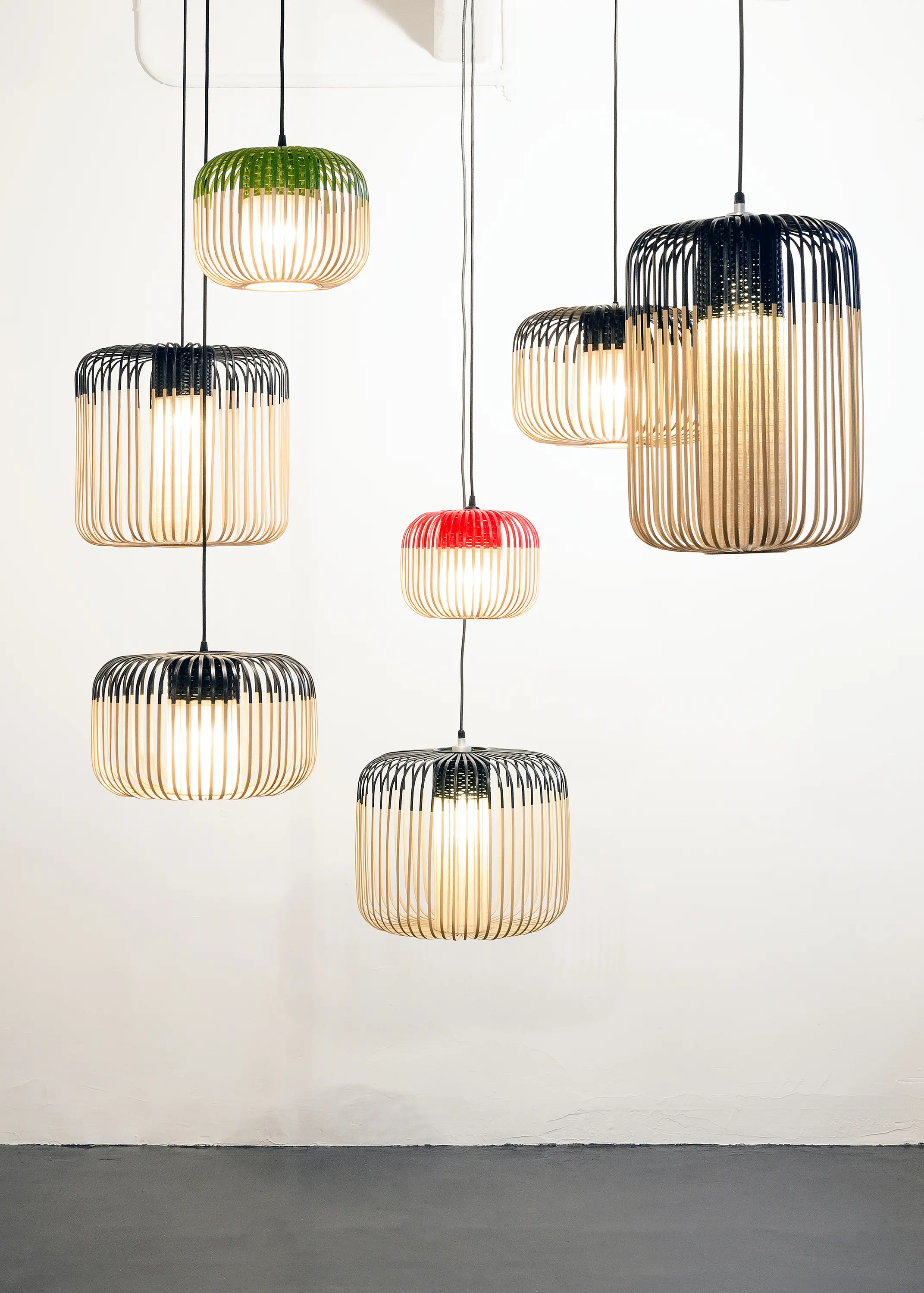 Forestier - Bamboo | Pendant Lamp | M Green