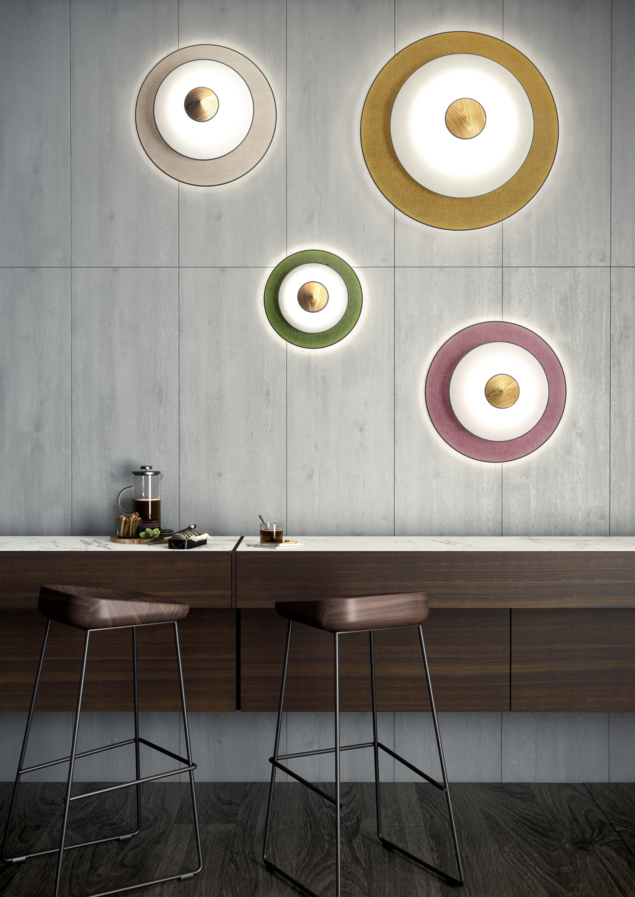 Forestier - Cymbal | Pendant Lamp | M Powder Pink