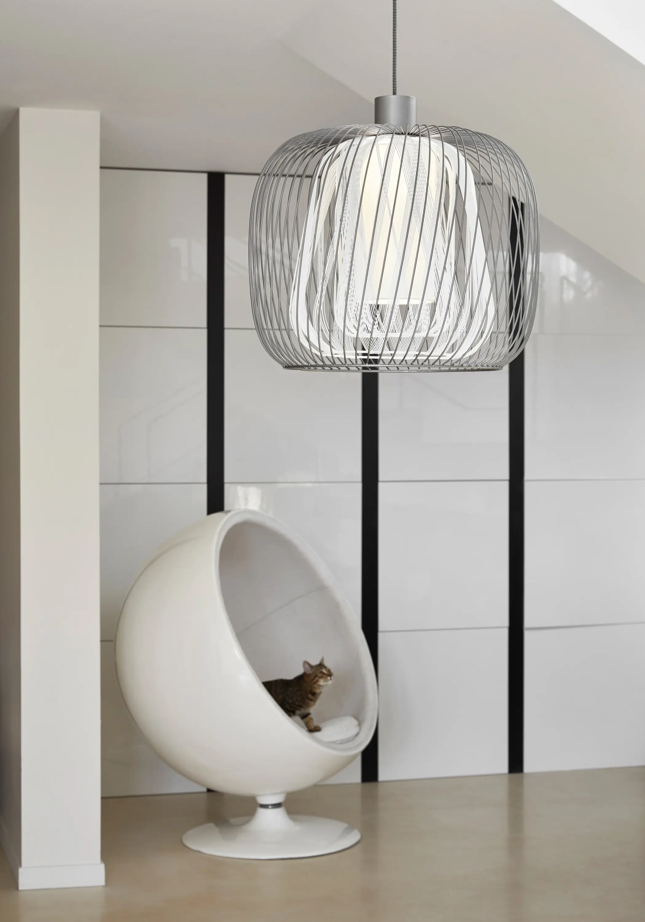 Forestier - Bodyless | Pendant Lamp | L Taupe/Champagne