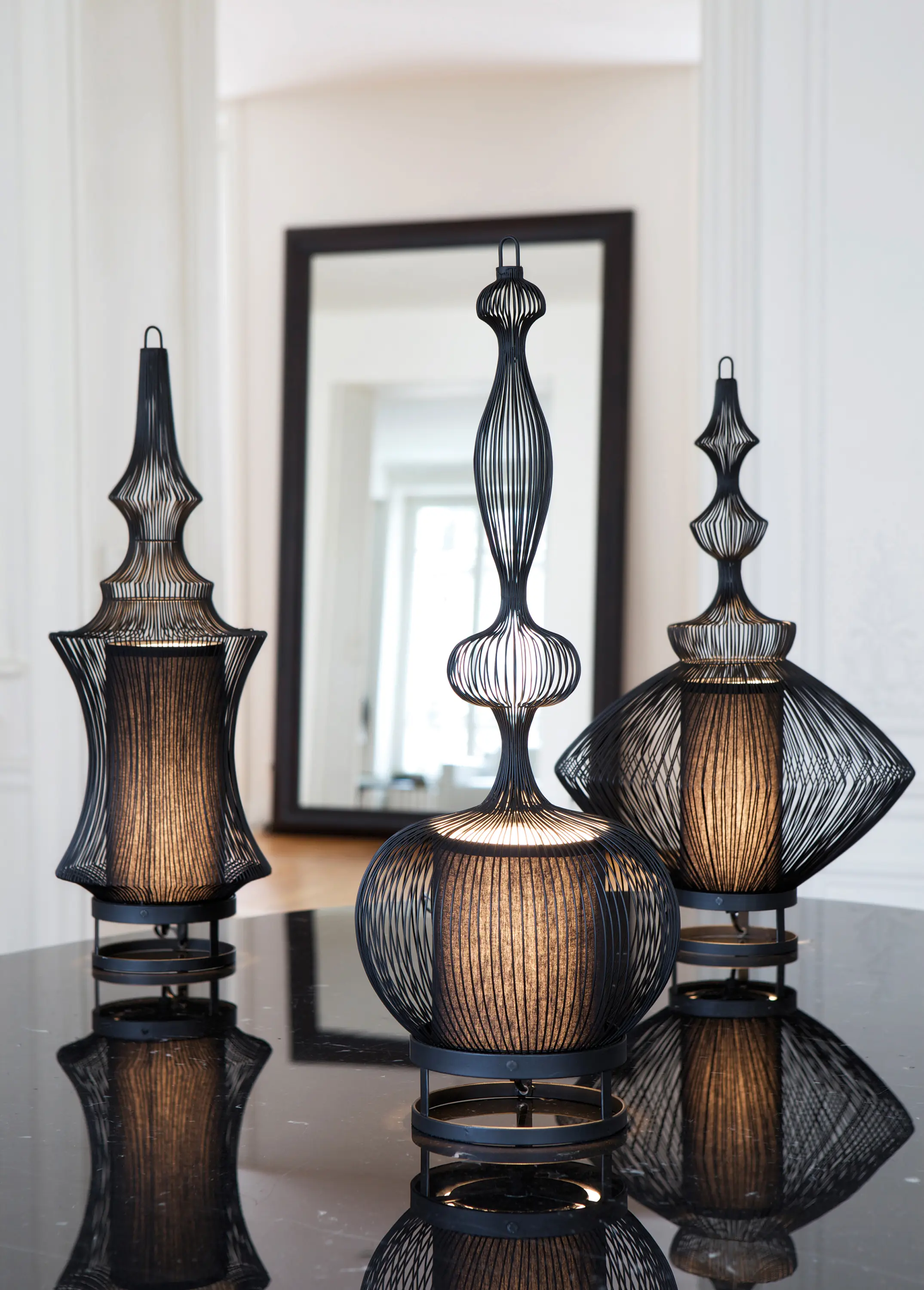 Forestier - Opium | Pendant Lamp | Black