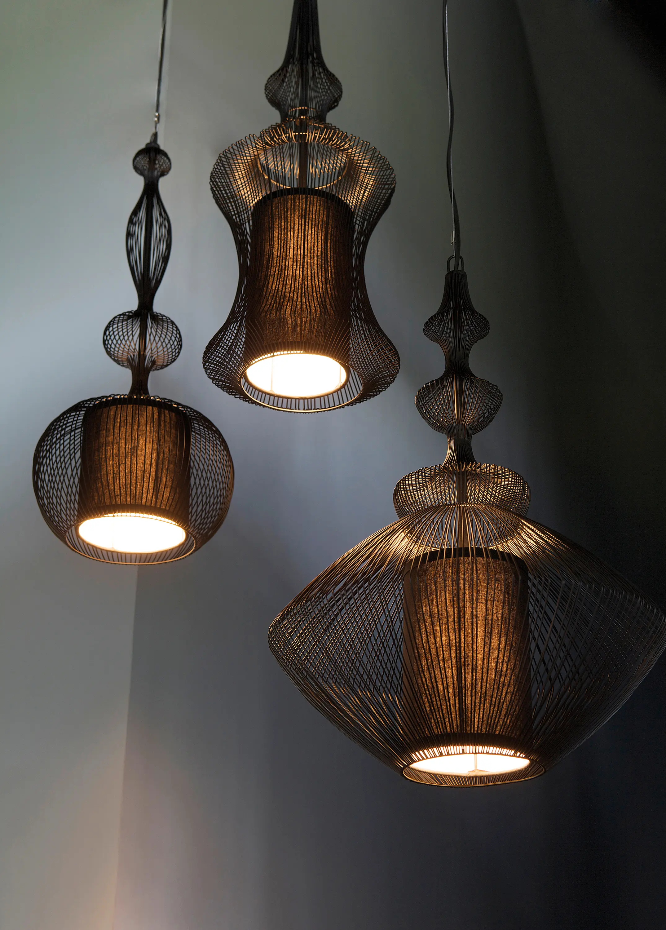 Forestier - Opium | Pendant Lamp | Black