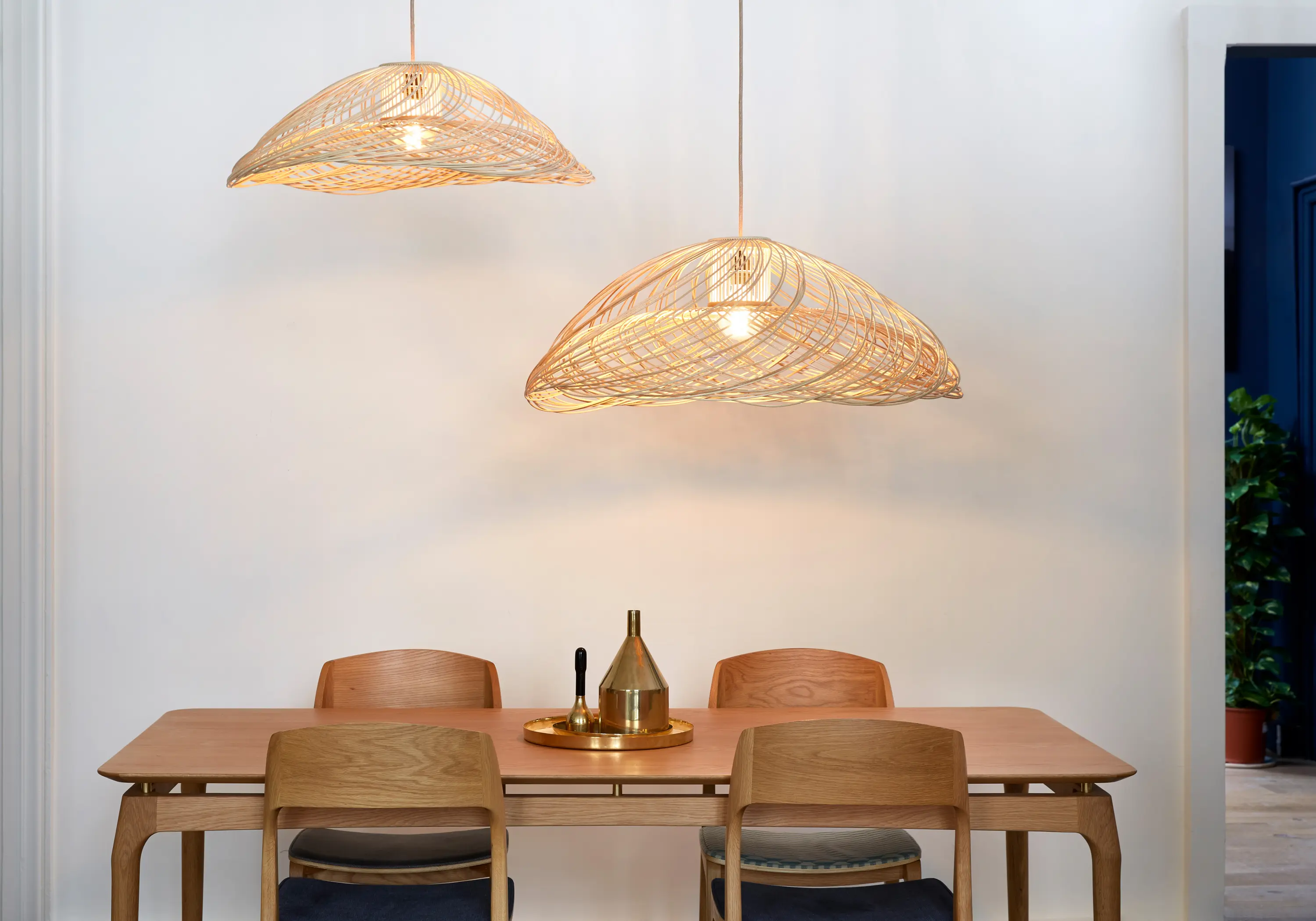 Forestier - Satelise | Pendant Lamp | L White