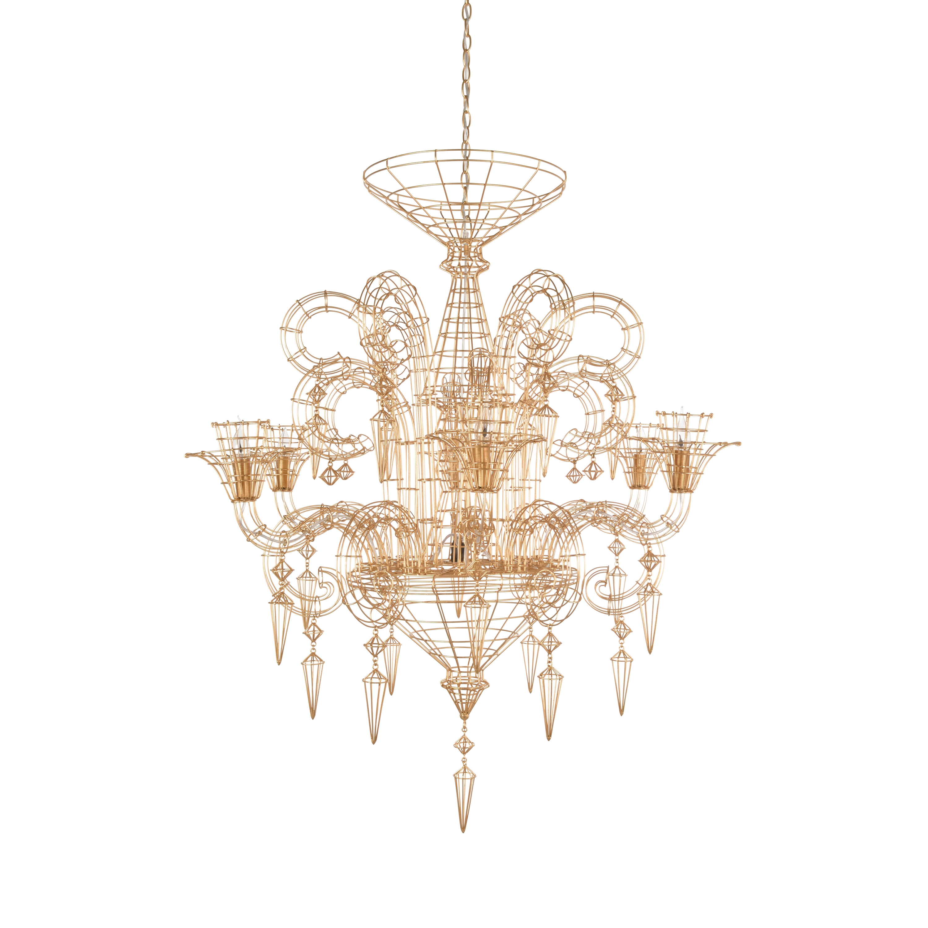 Display product Angelus | Chandelier | Gold from manufacturer Forestier