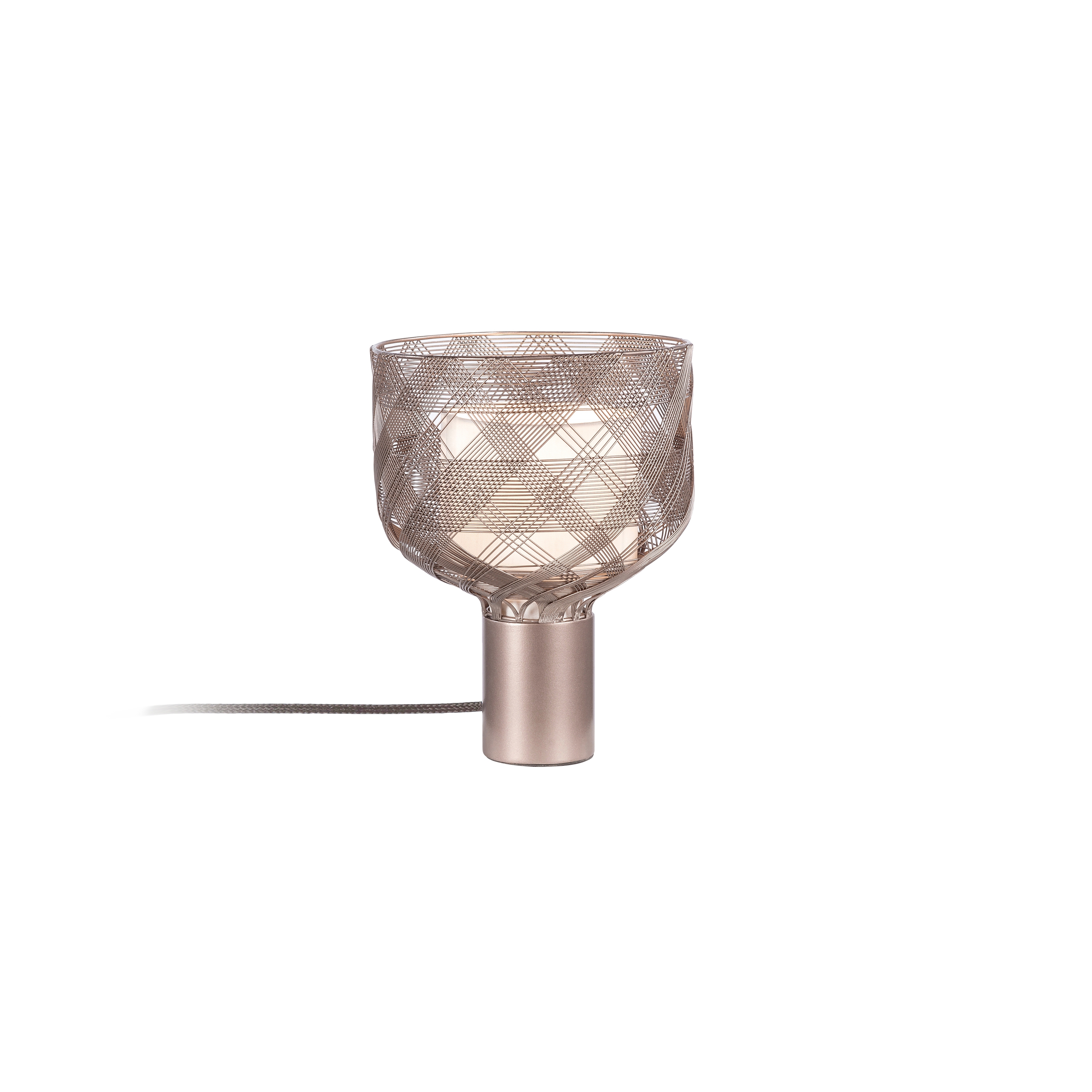 Display product Antenna | Table Lamp | S Grey/Pink from manufacturer Forestier
