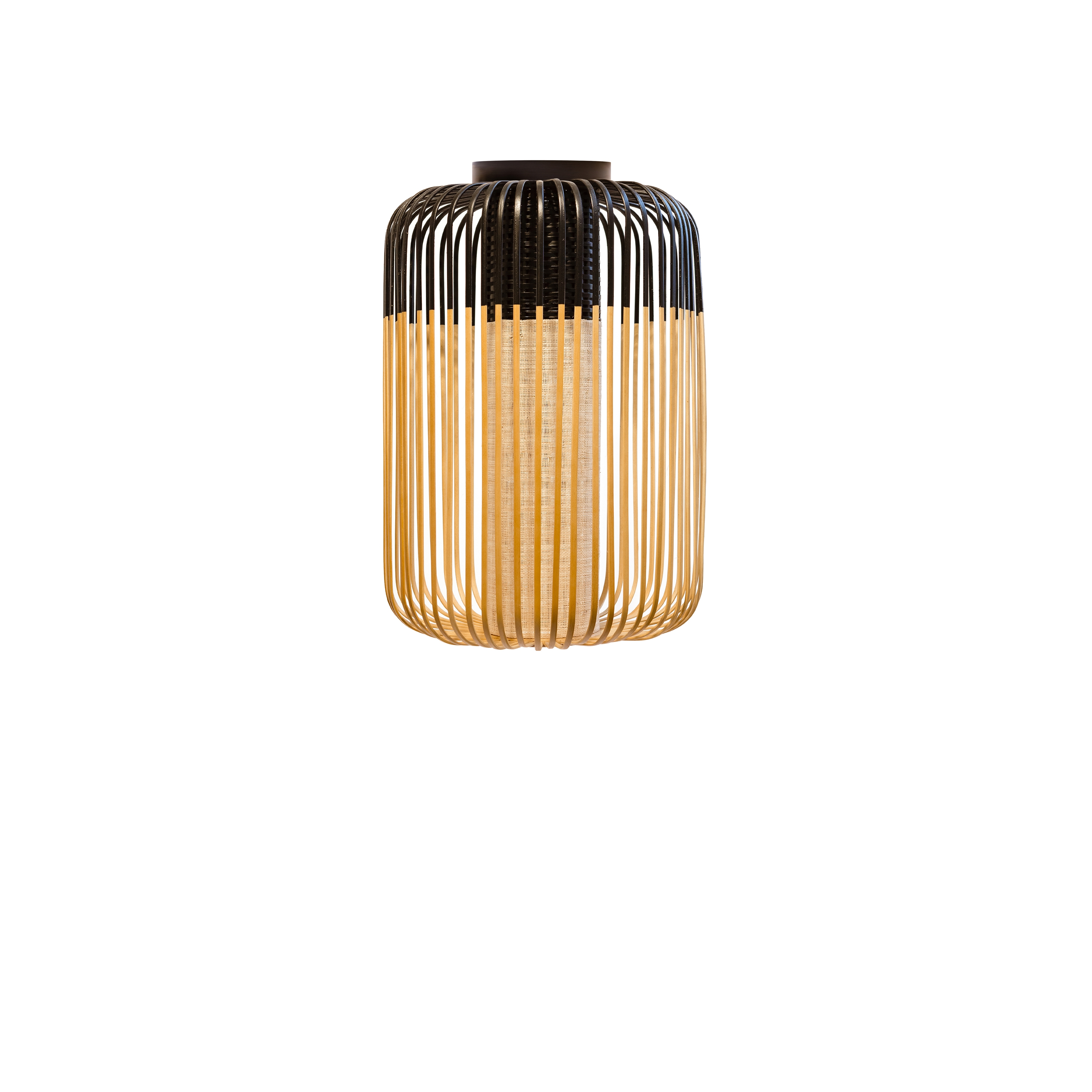 Bamboo | Ceiling Lamp | L Black