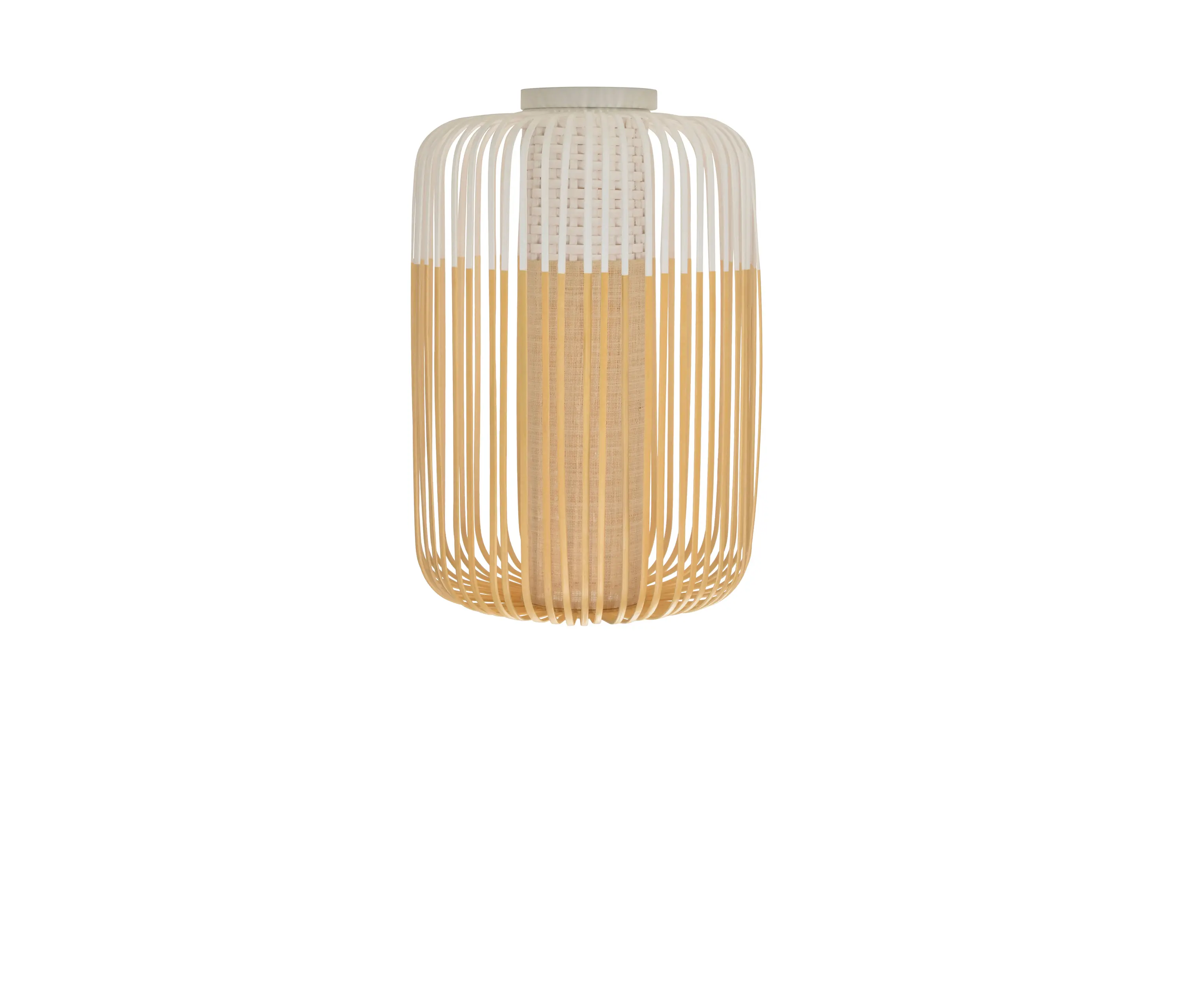Forestier - Bamboo | Ceiling Lamp | L White