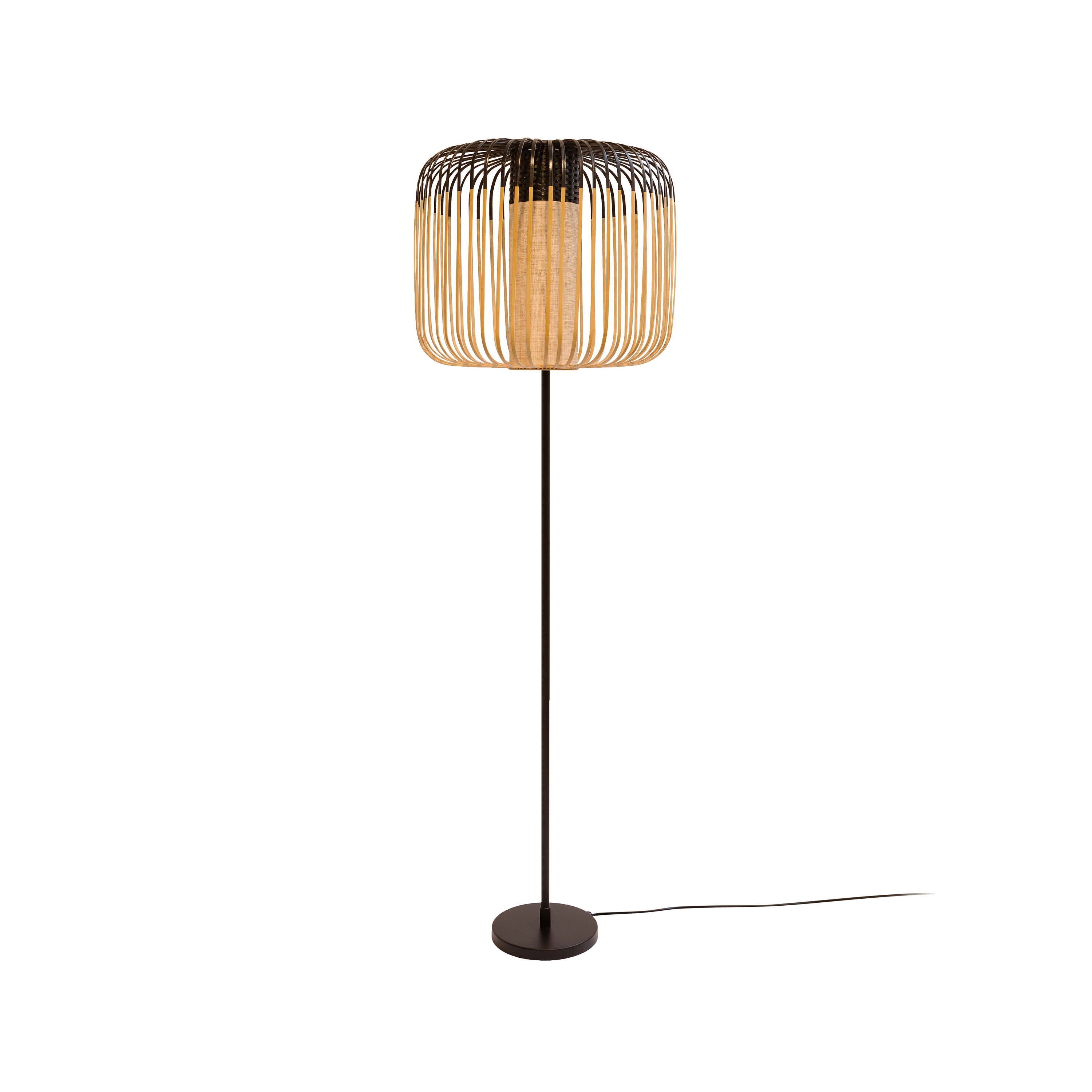 Bamboo | Floor Lamp | Black