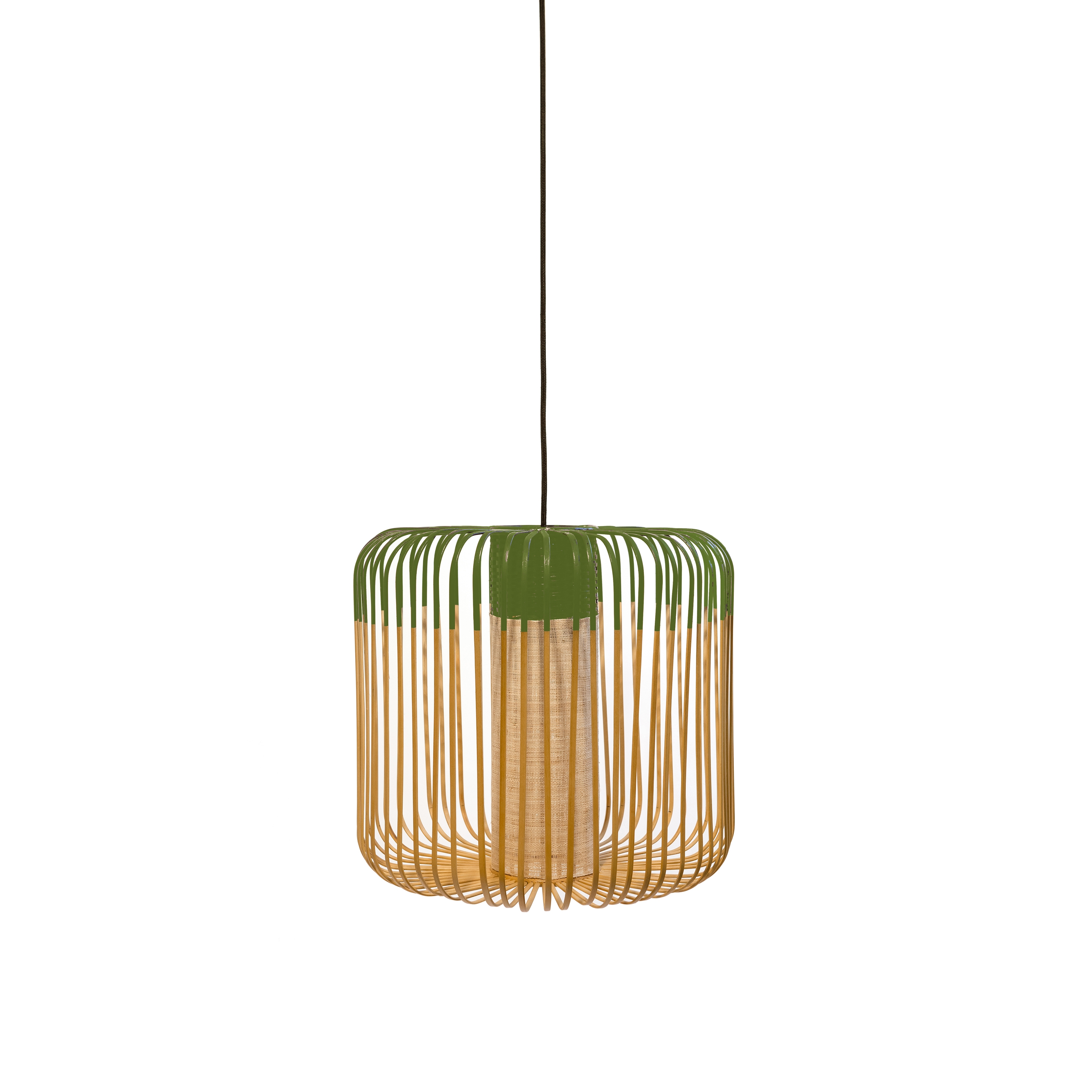 Display product Bamboo | Pendant Lamp | M Green | Outdoor from manufacturer Forestier