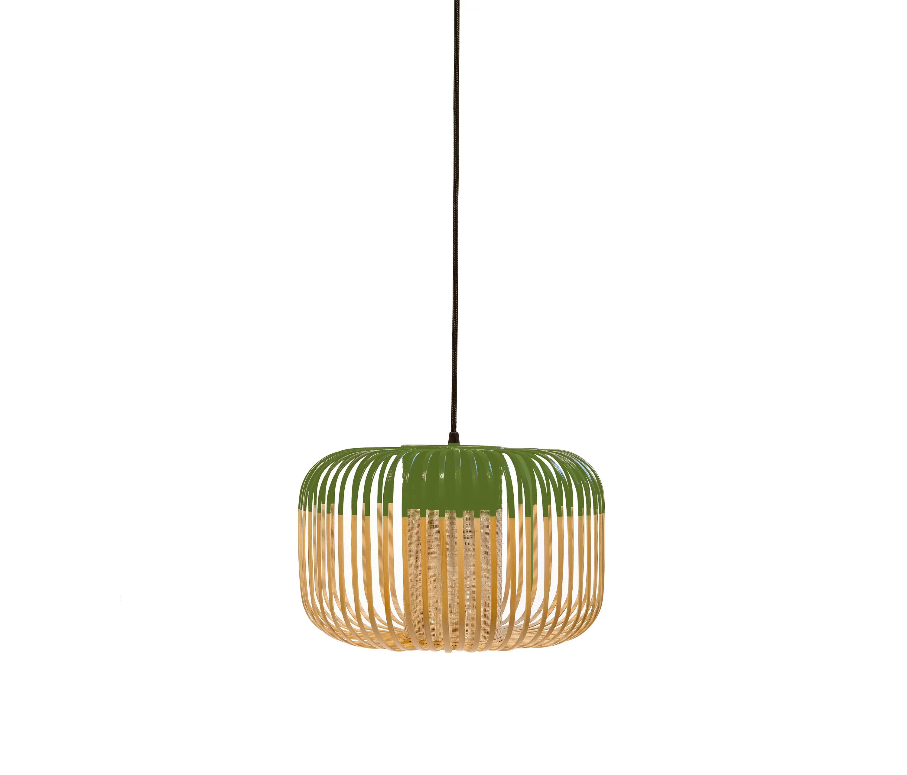 Forestier - Bamboo | Pendant Lamp | S Green