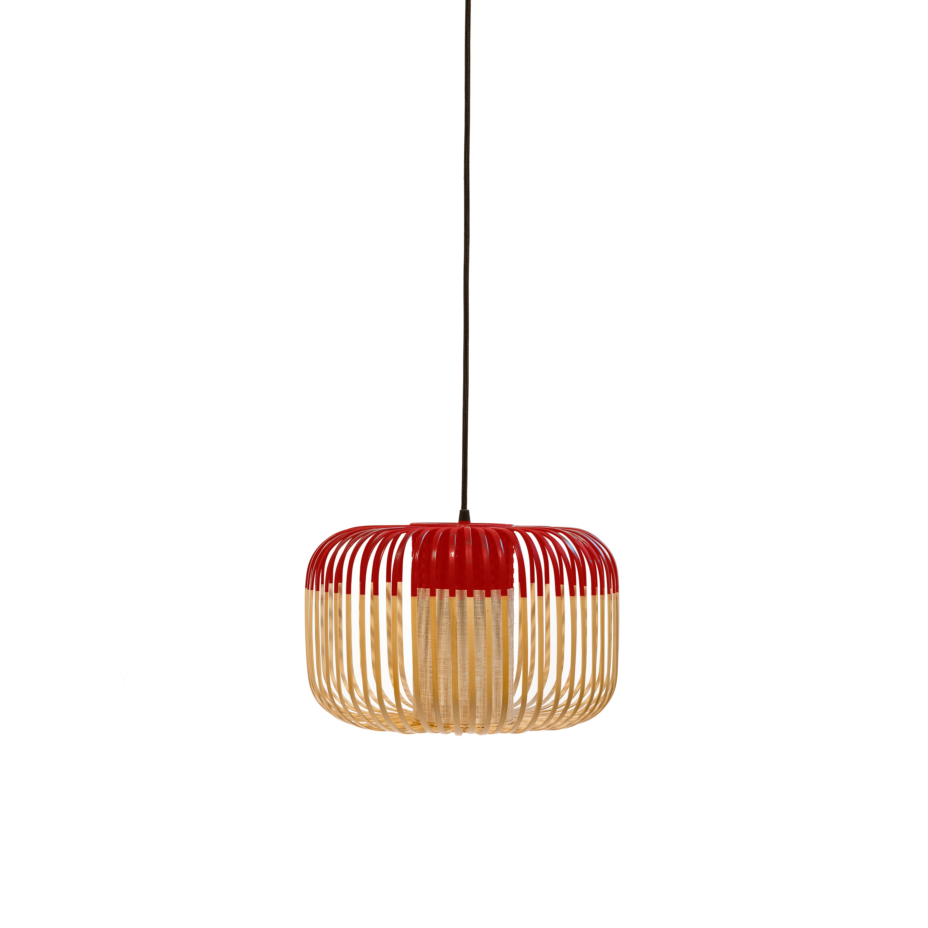 Display product Bamboo | Pendant Lamp | S Red from manufacturer Forestier