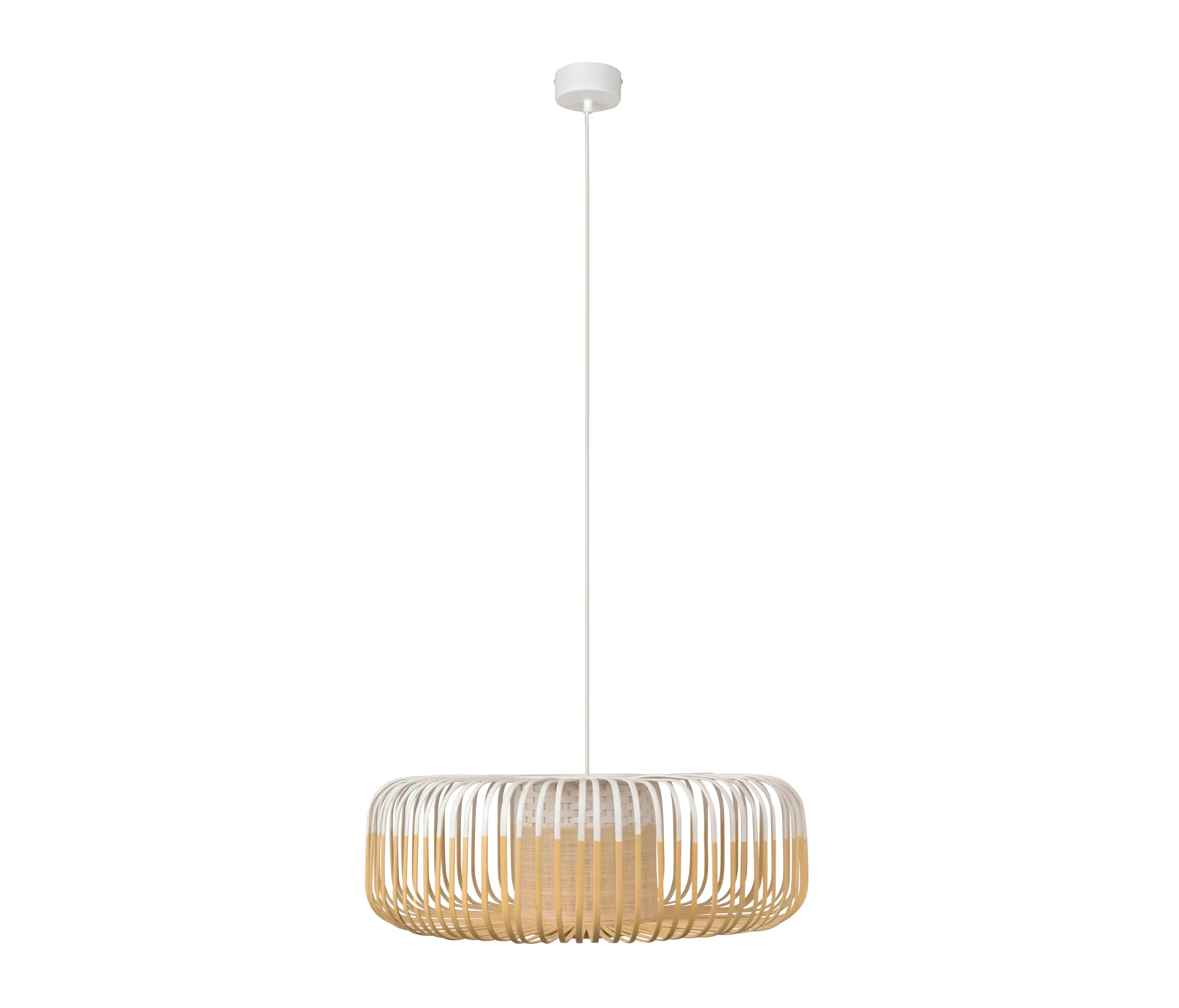 Forestier - Bamboo | Pendant Lamp | XL White