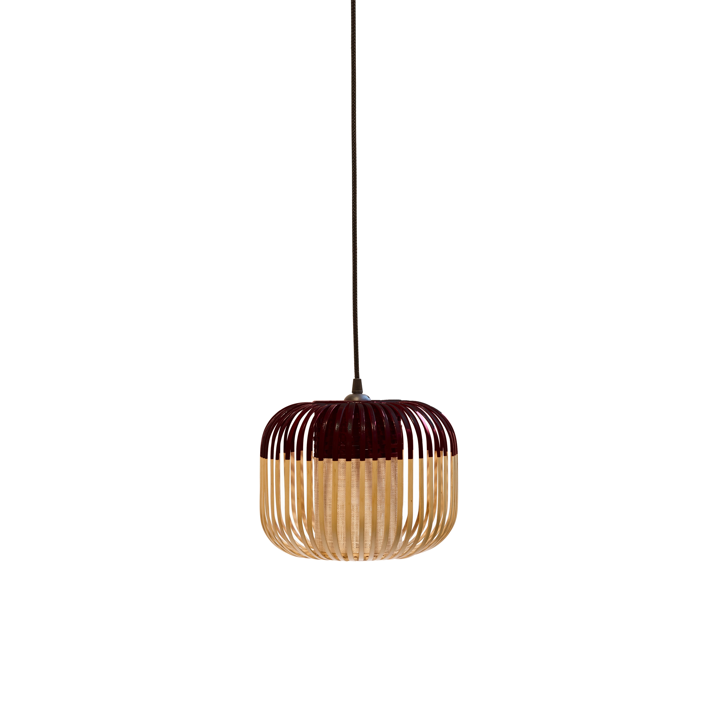 Bamboo | Pendant Lamp | XS Black