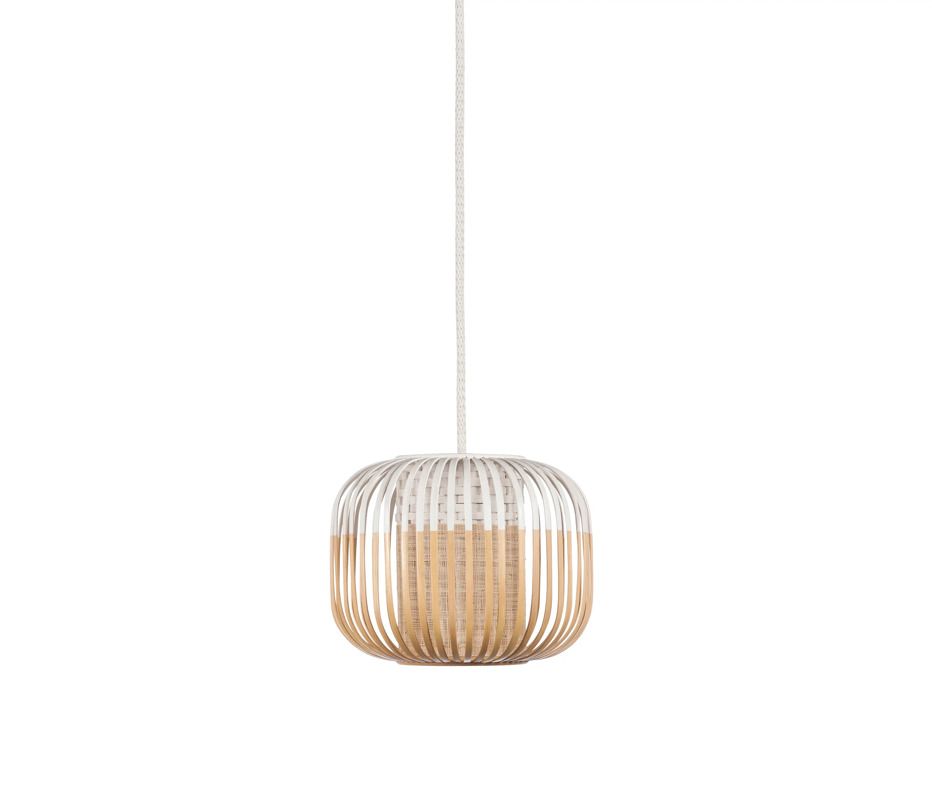 Forestier - Bamboo | Pendant Lamp | XS White