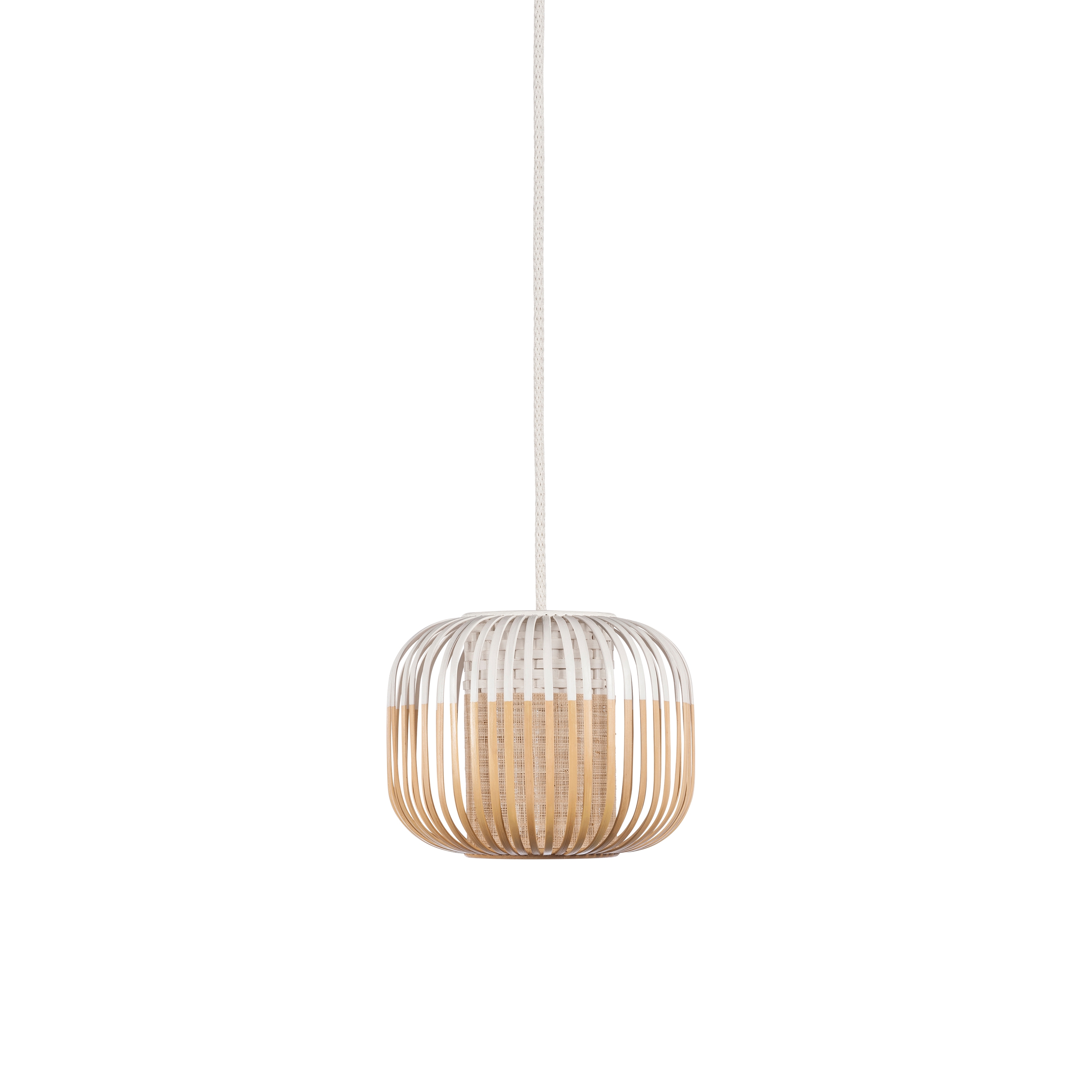 Bamboo | Pendant Lamp | XS White