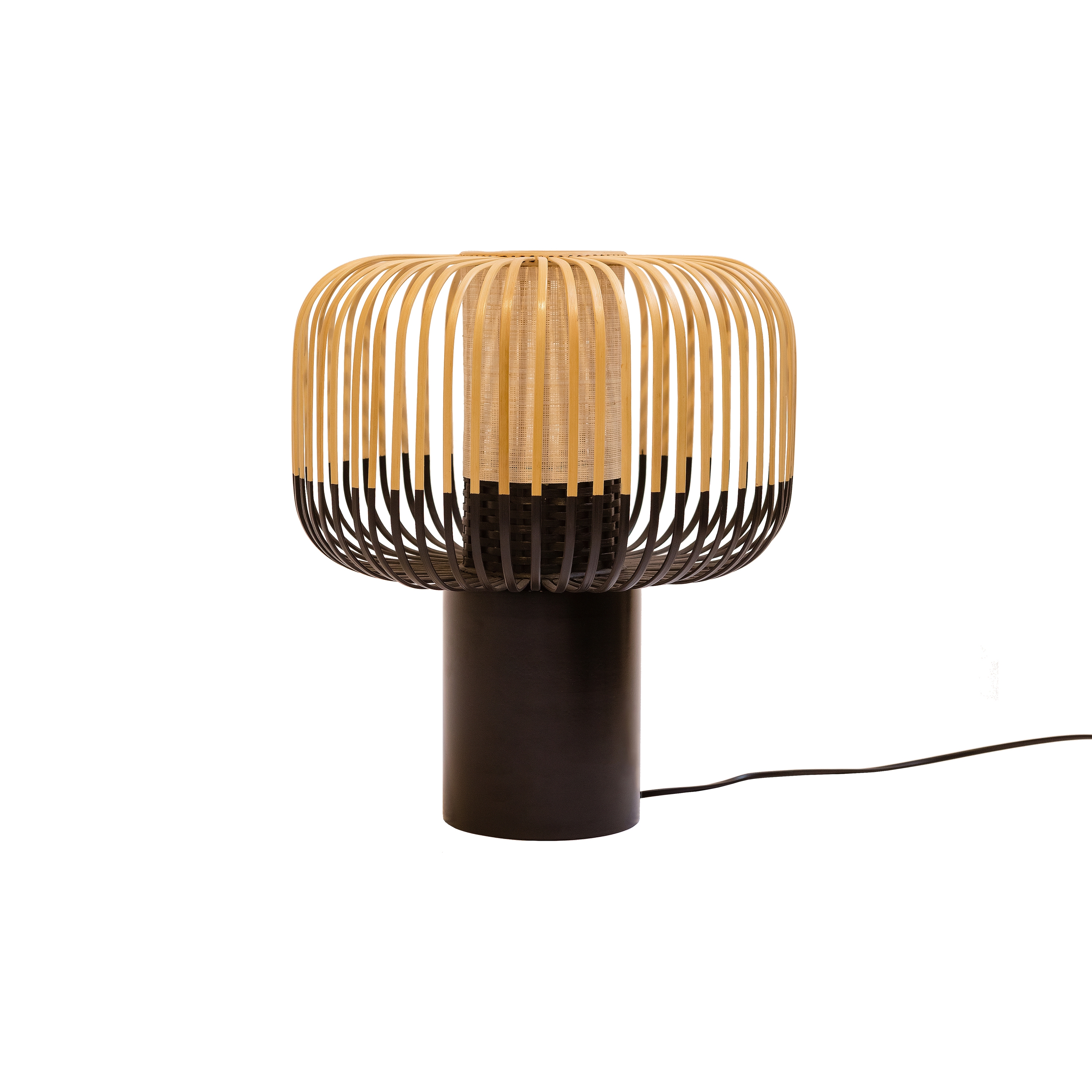 Display product Bamboo | Table Lamp | L Black from manufacturer Forestier