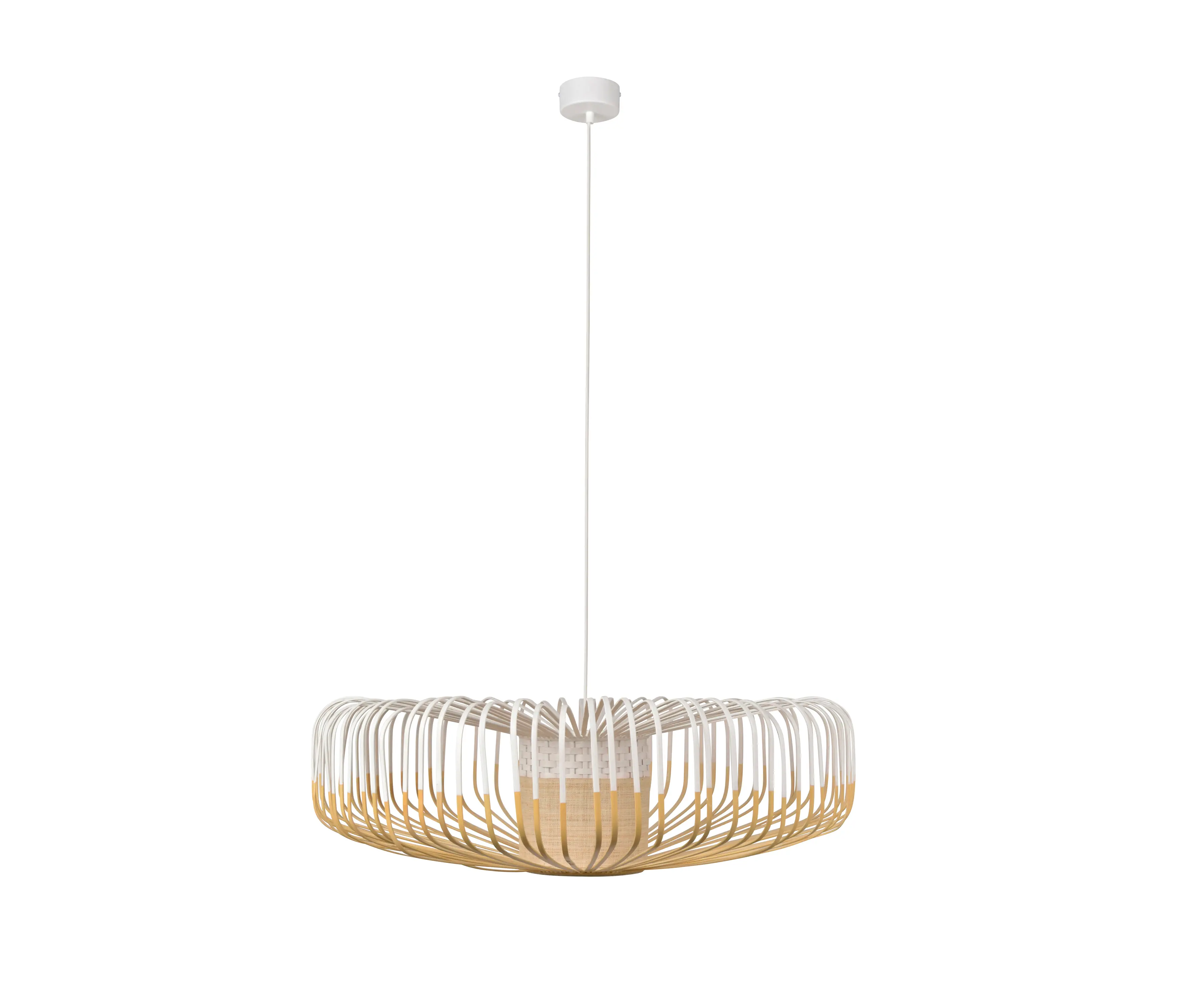 Forestier - Bamboo Up | Pendant Lamp | Up XXL White