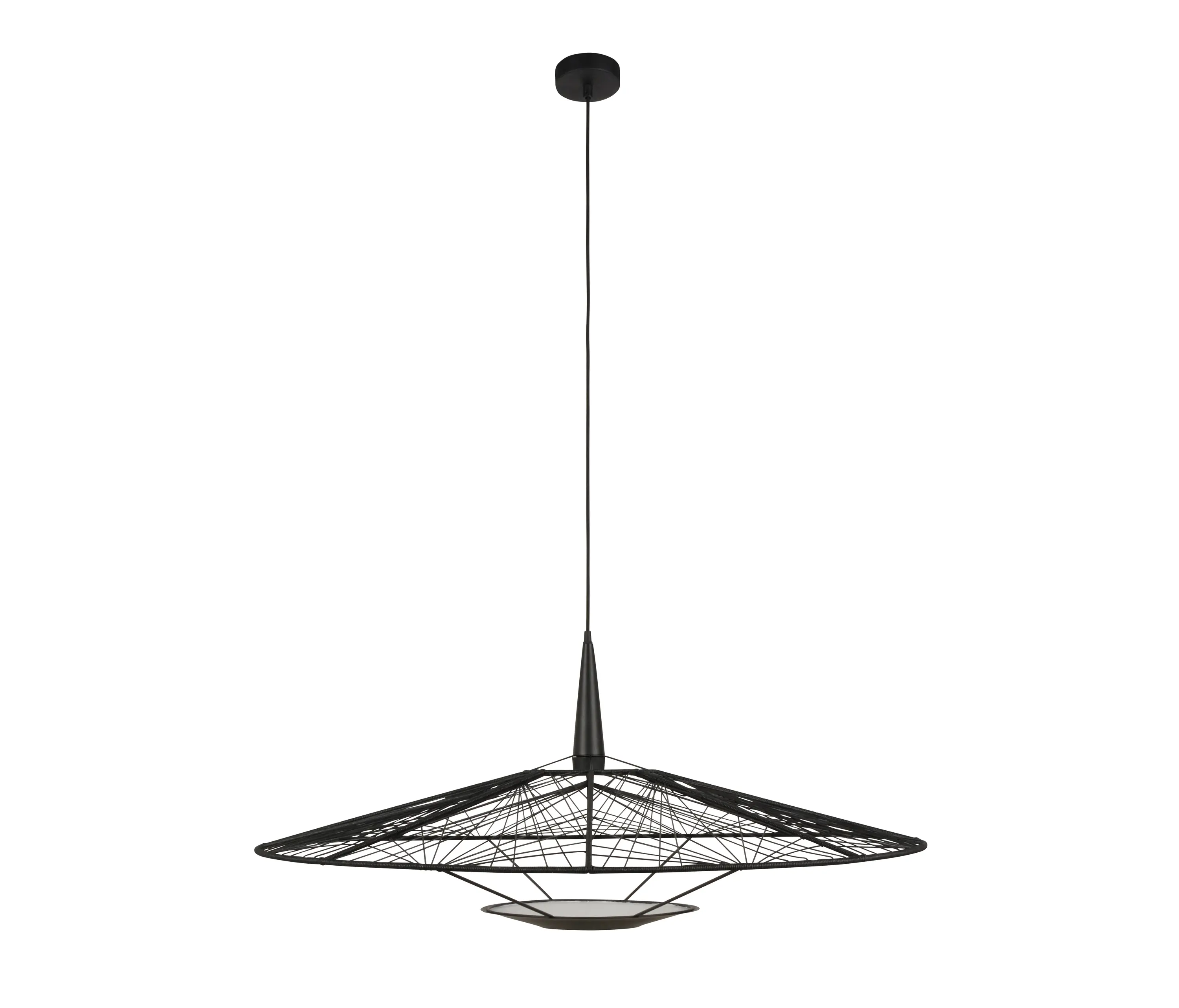 Forestier - Carpa | Pendant Lamp | L Black
