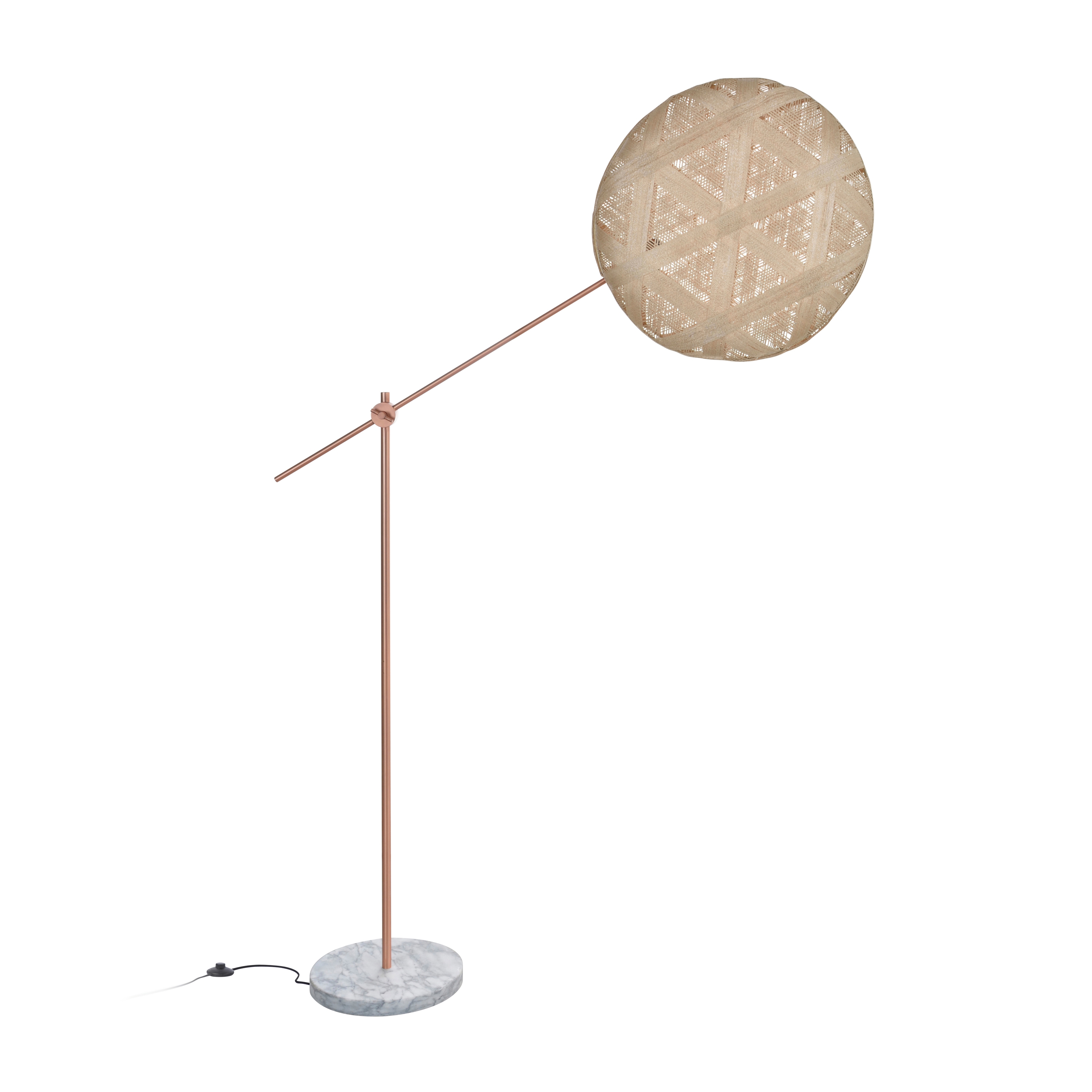 Chanpen | Floor Lamp | L Copper/Natural