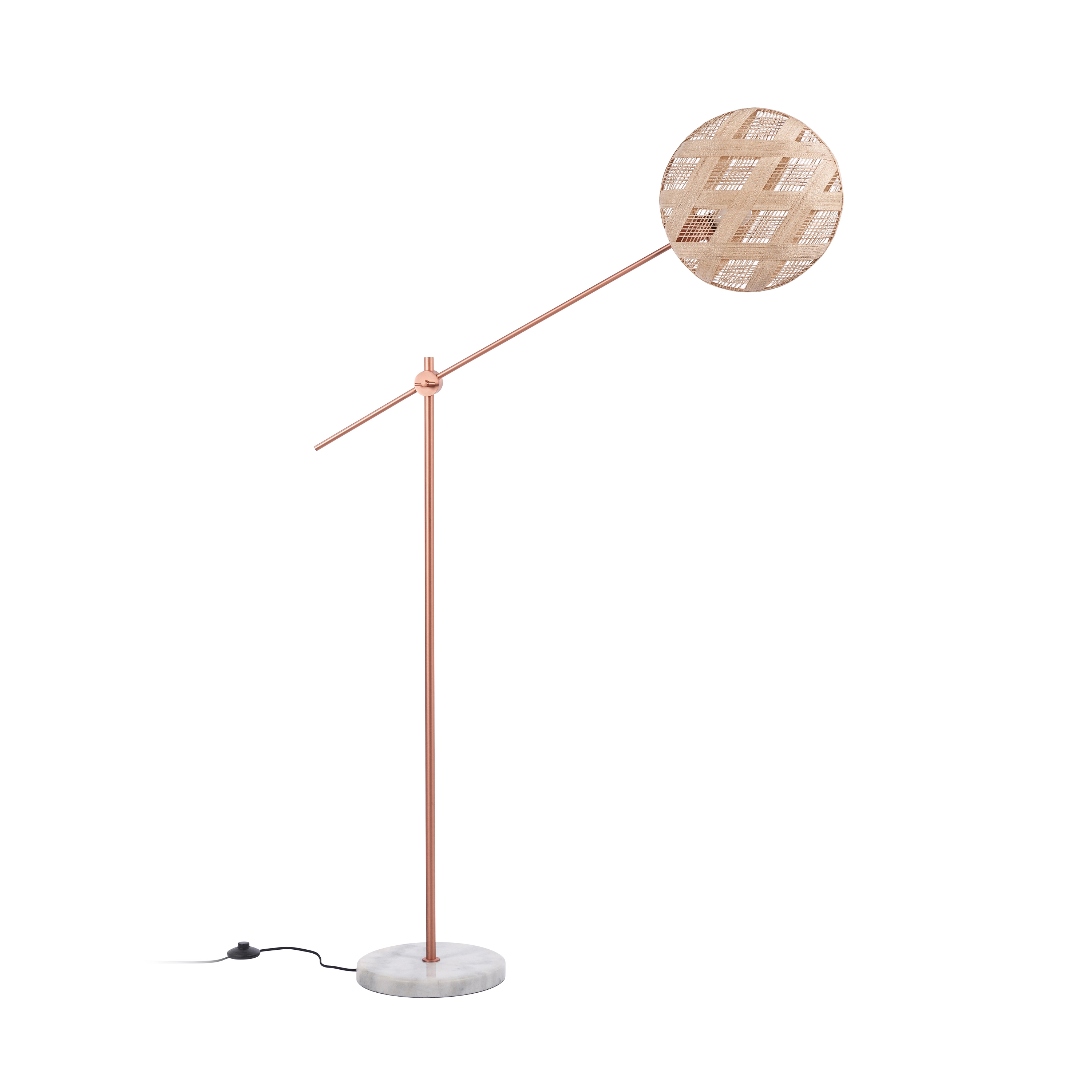 Chanpen | Floor Lamp | M Copper/Natural
