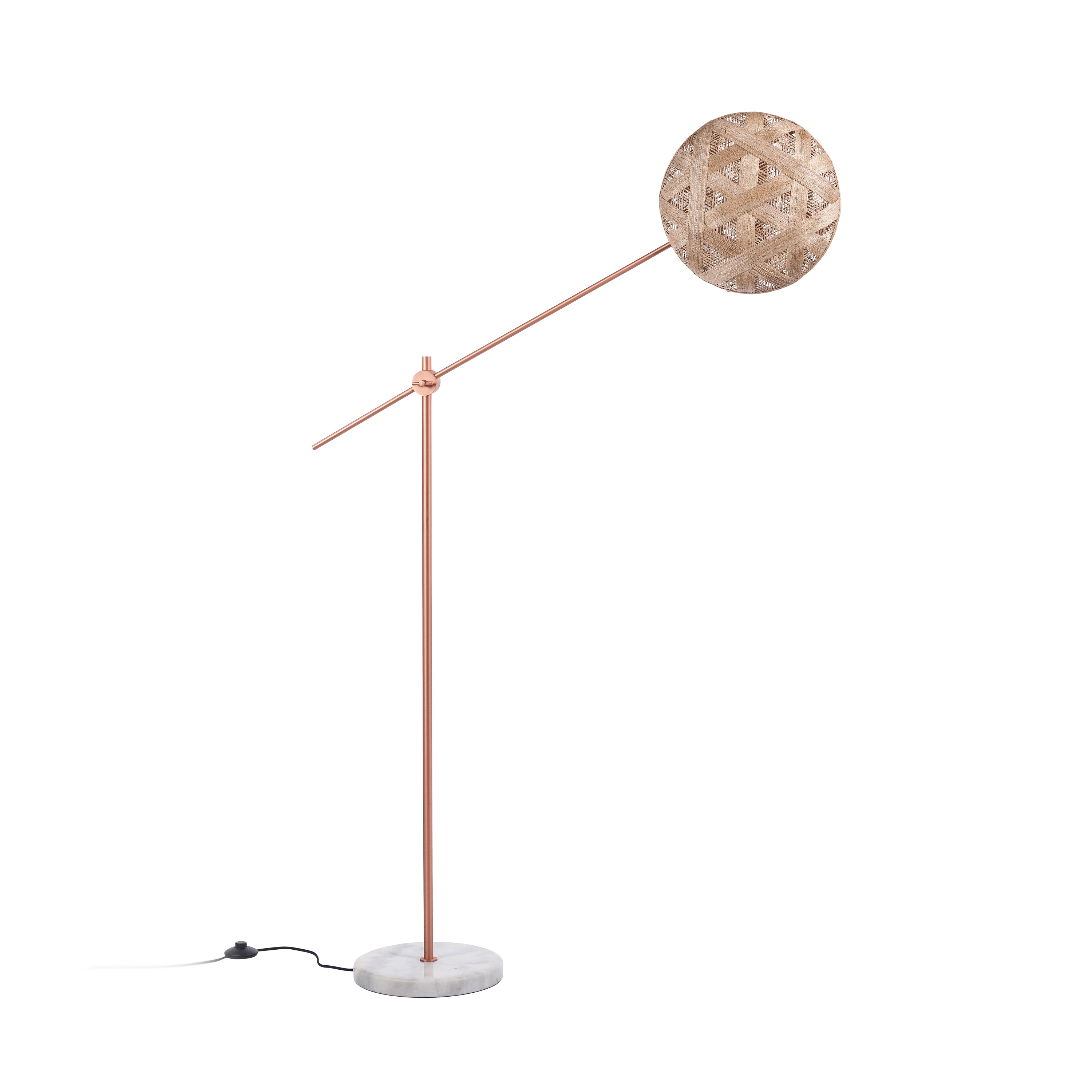 Chanpen | Floor Lamp | M Copper/Natural