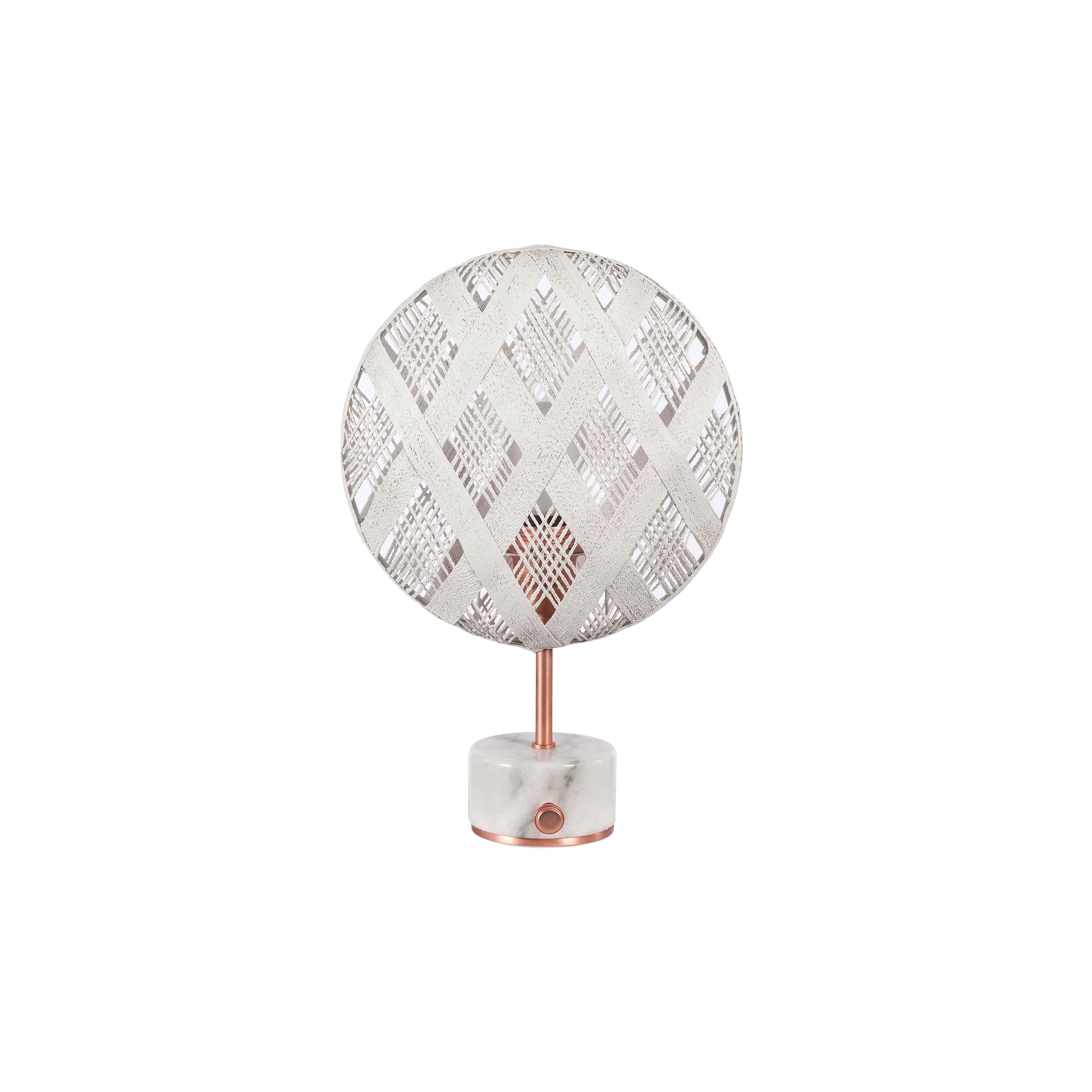 Chanpen | Table Lamp | S Copper/White