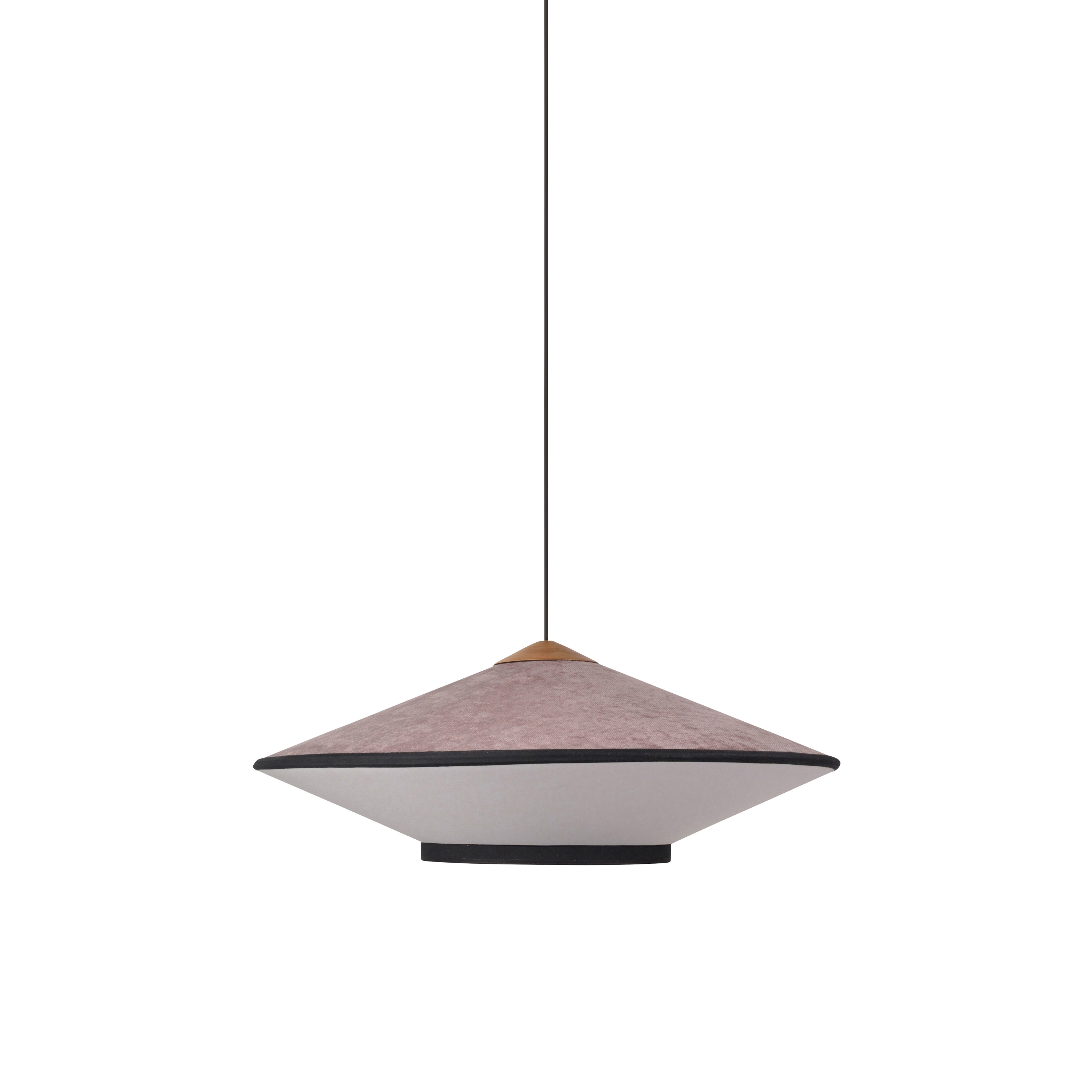 Display product Cymbal | Pendant Lamp | M Powder Pink from manufacturer Forestier