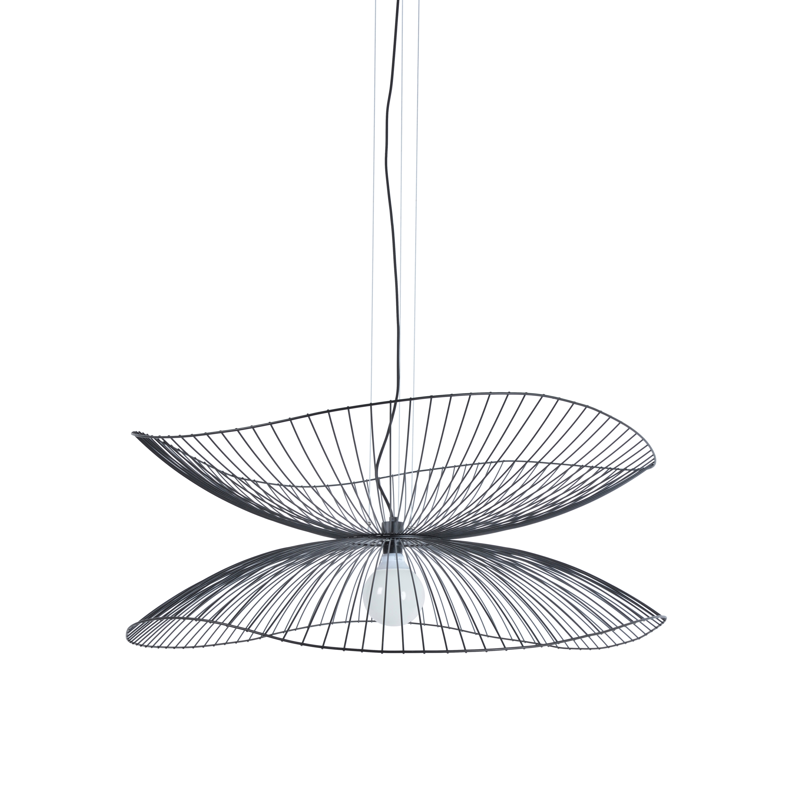 Display product Libellule | Pendant Lamp | L Black from manufacturer Forestier