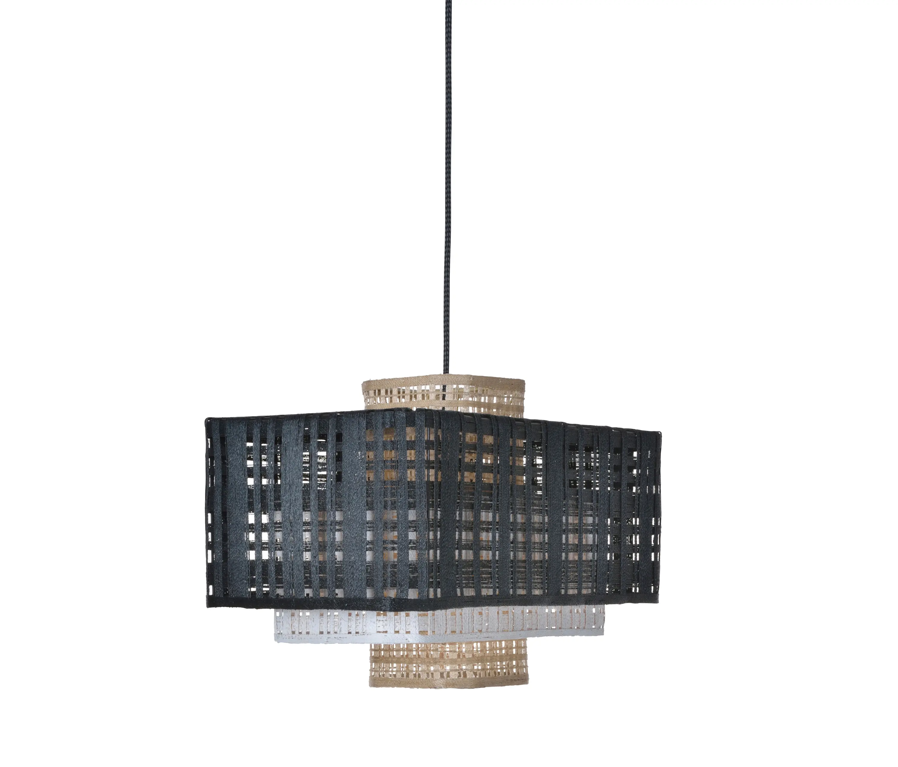 Forestier - Matrix | Pendant Lamp | Natural/White/Black