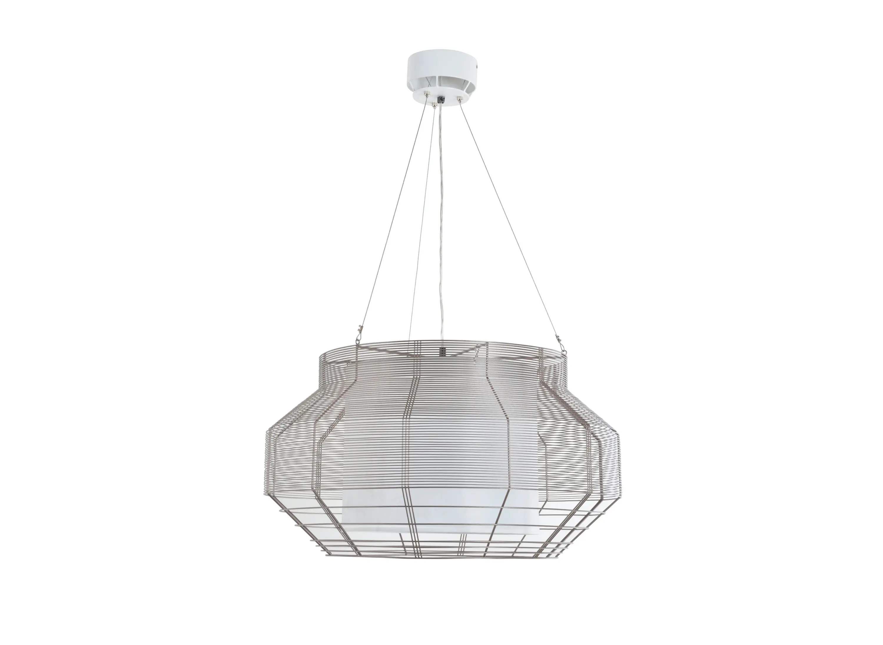 Forestier - Mesh | Pendant Lamp | L Pink Copper