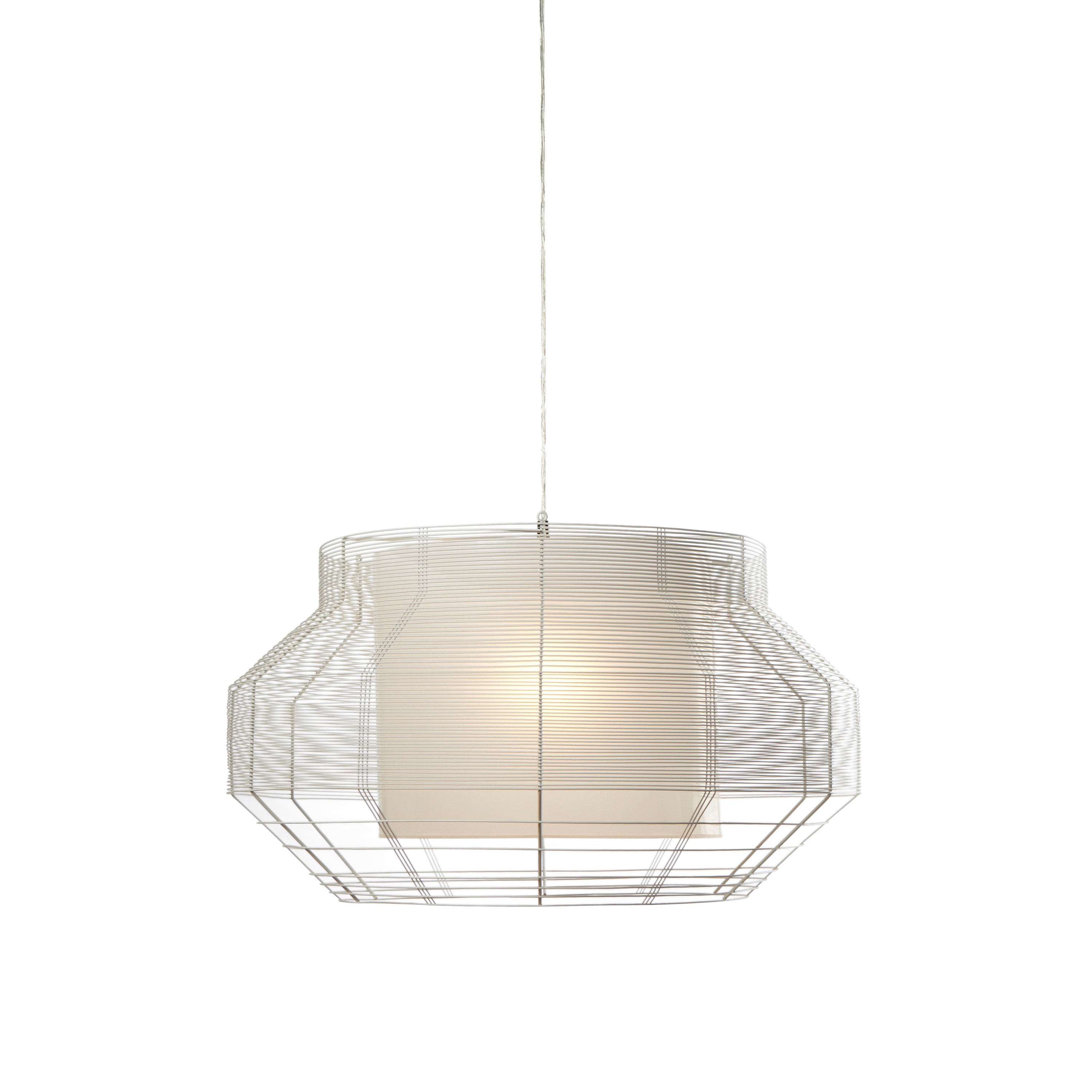 Mesh | Pendant Lamp | L White