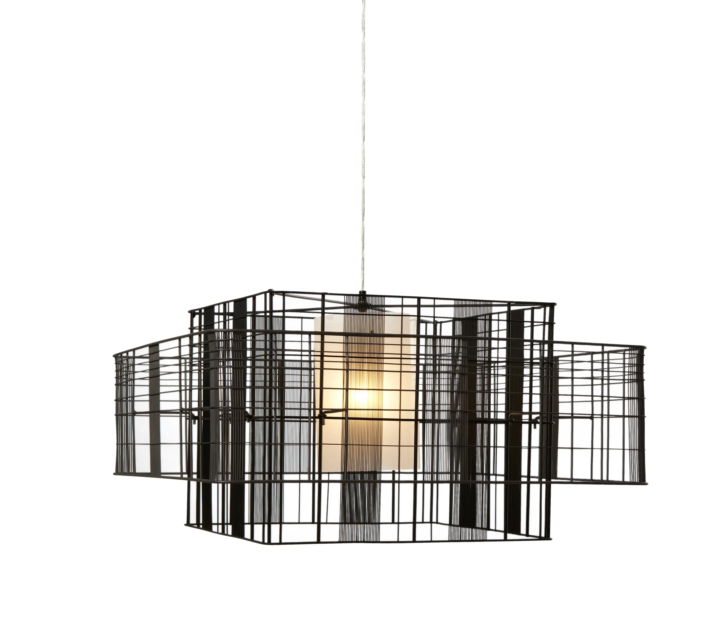 Forestier - MESH CUBIC | SUSPENSION | L noir/gris