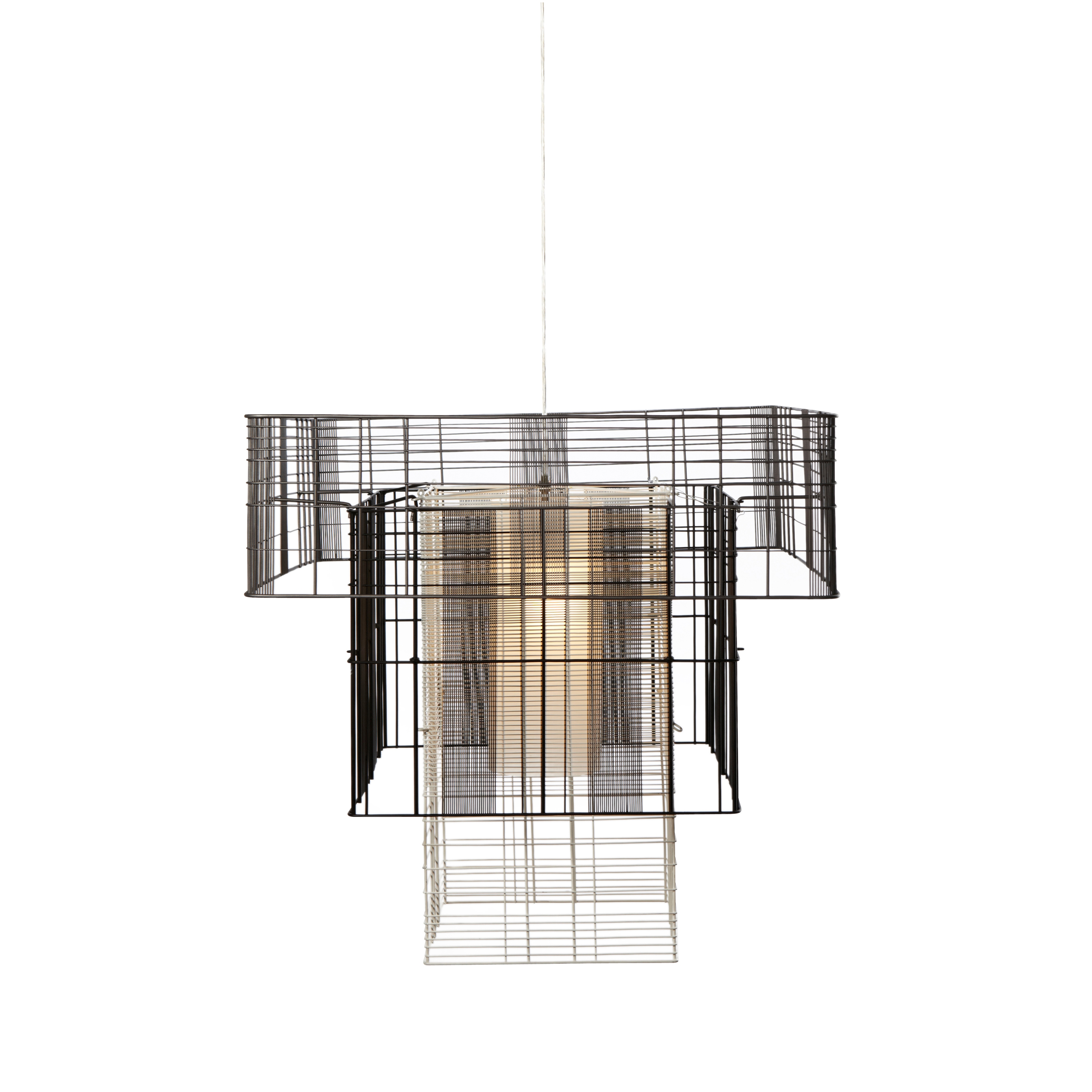 Produkt Mesh Cubic | Pendant Lamp | XL Black/Grey des Herstellers Forestier anzeigen