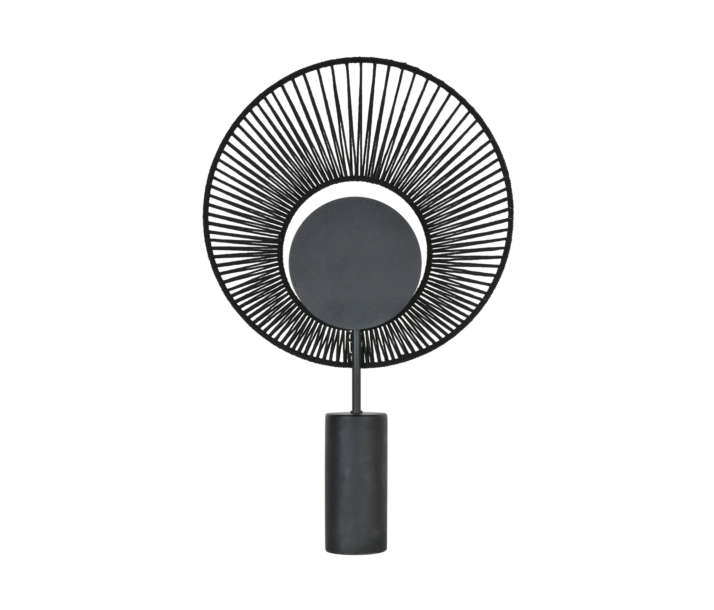 Forestier - Oyster | Table Lamp | Black