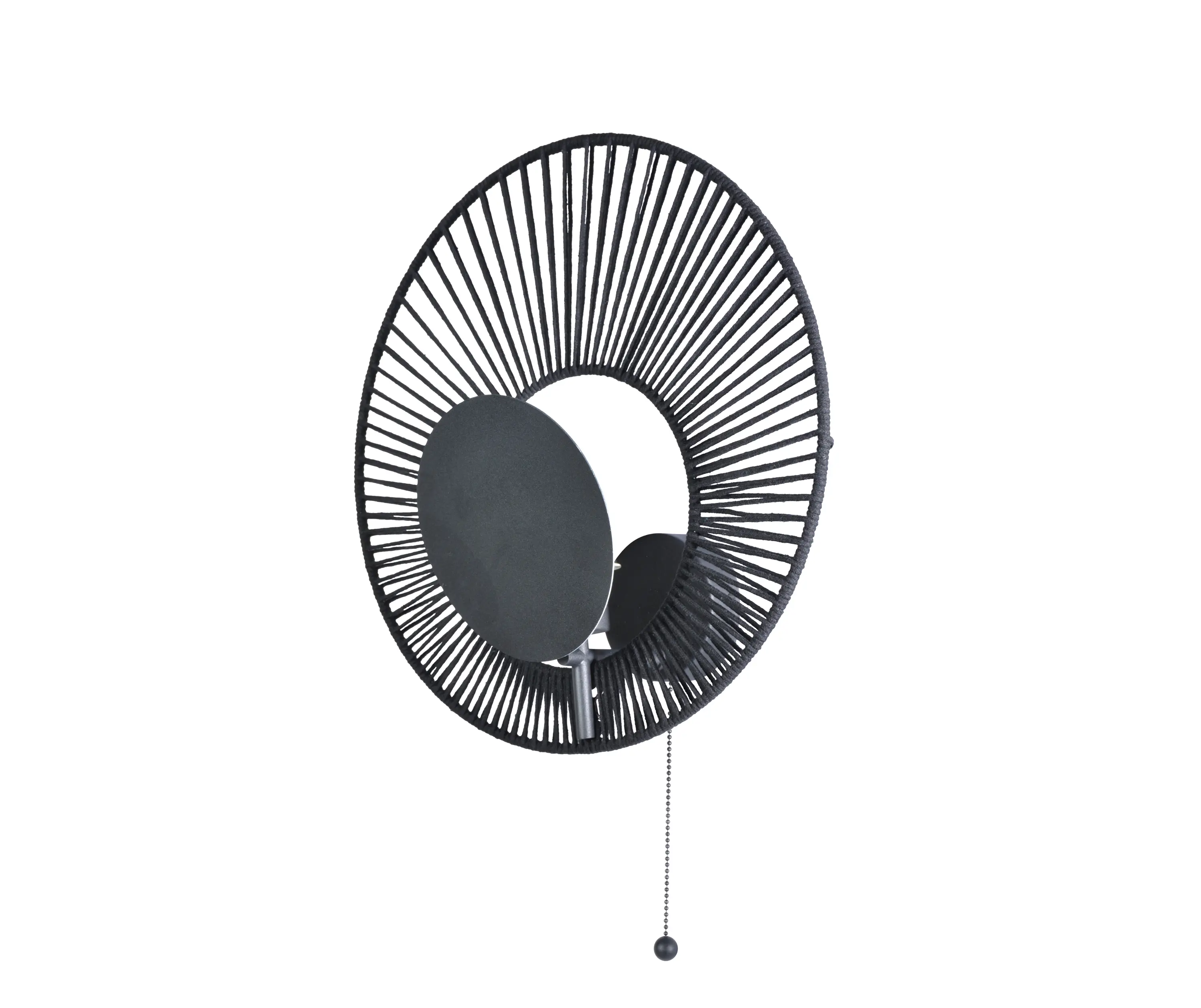 Forestier - Oyster | Wall Lamp | Black