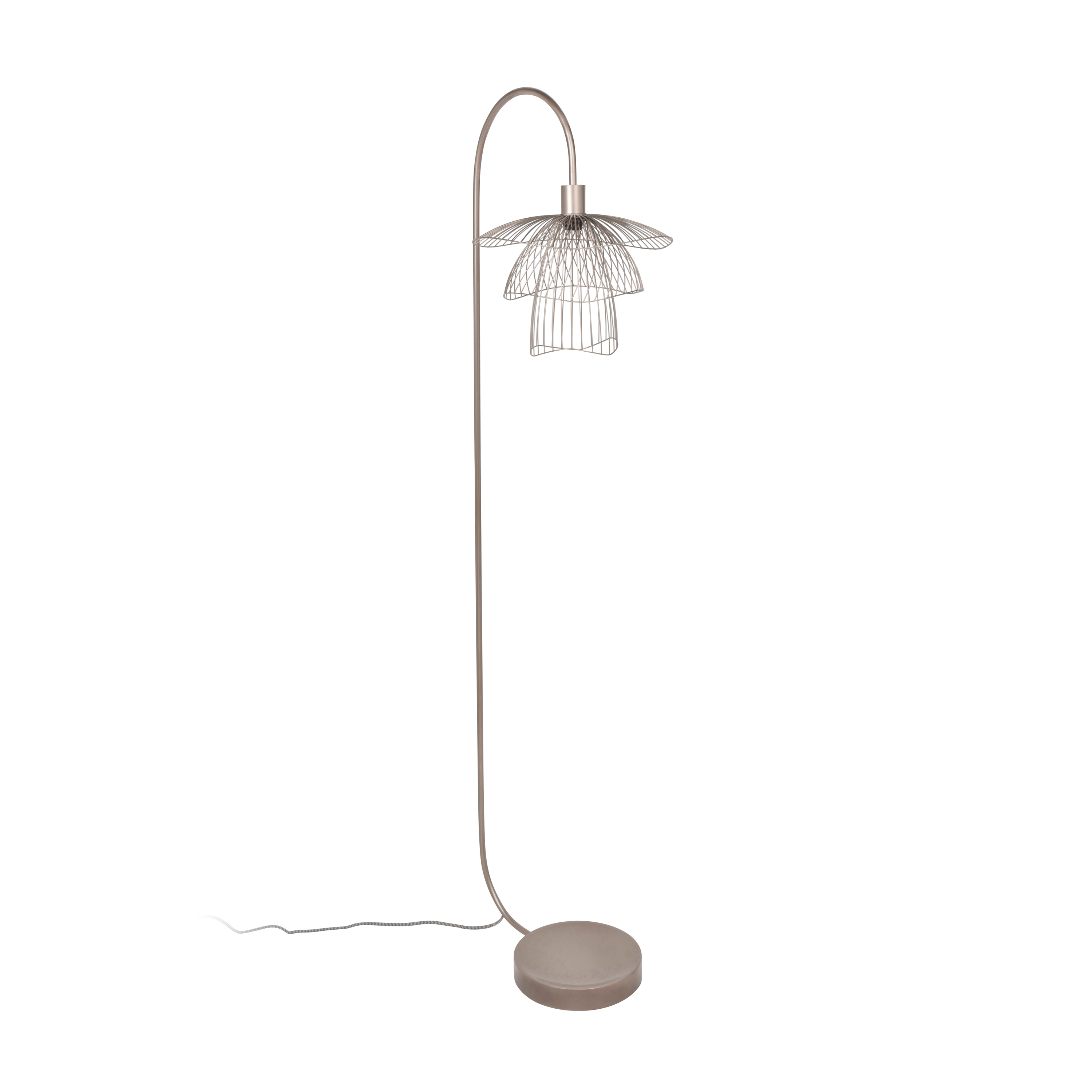 Papillon | Floor Lamp | XS Metallic Taupe