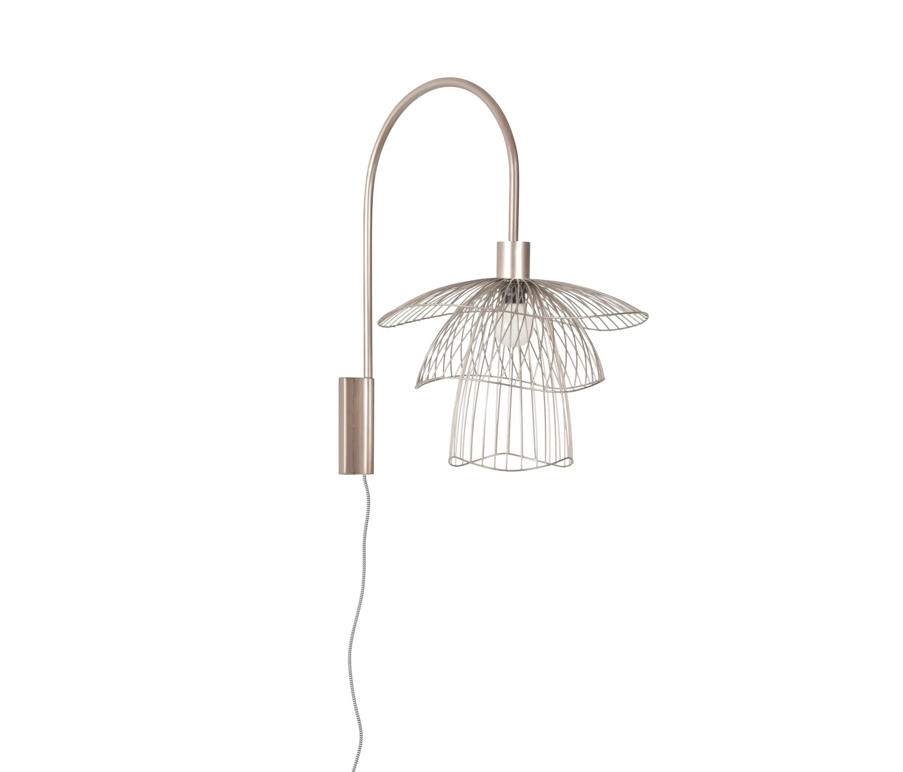 Forestier - Papillon | Wall Lamp | XS Metallic Taupe