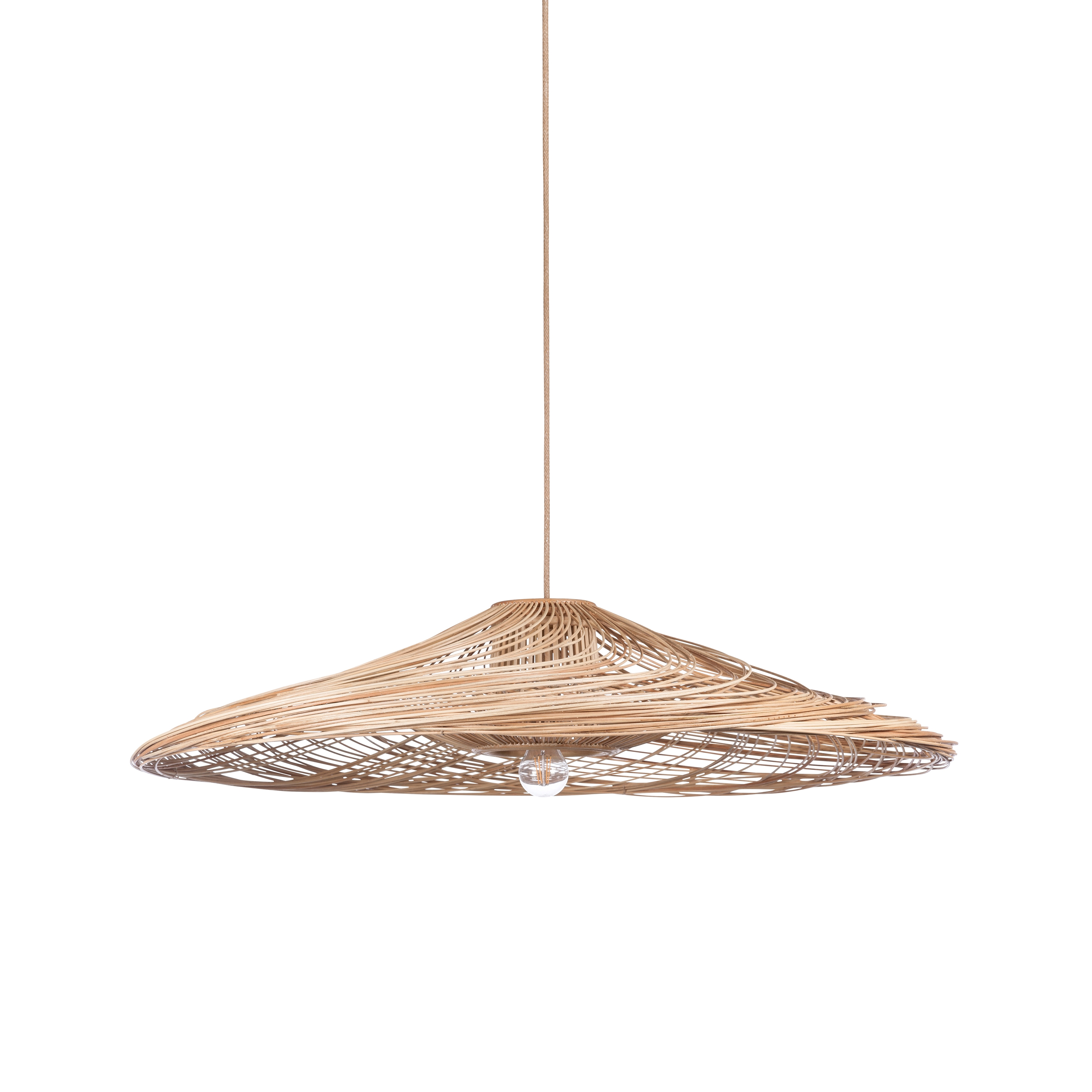 Display product Satelise | Pendant Lamp | L Natural from manufacturer Forestier