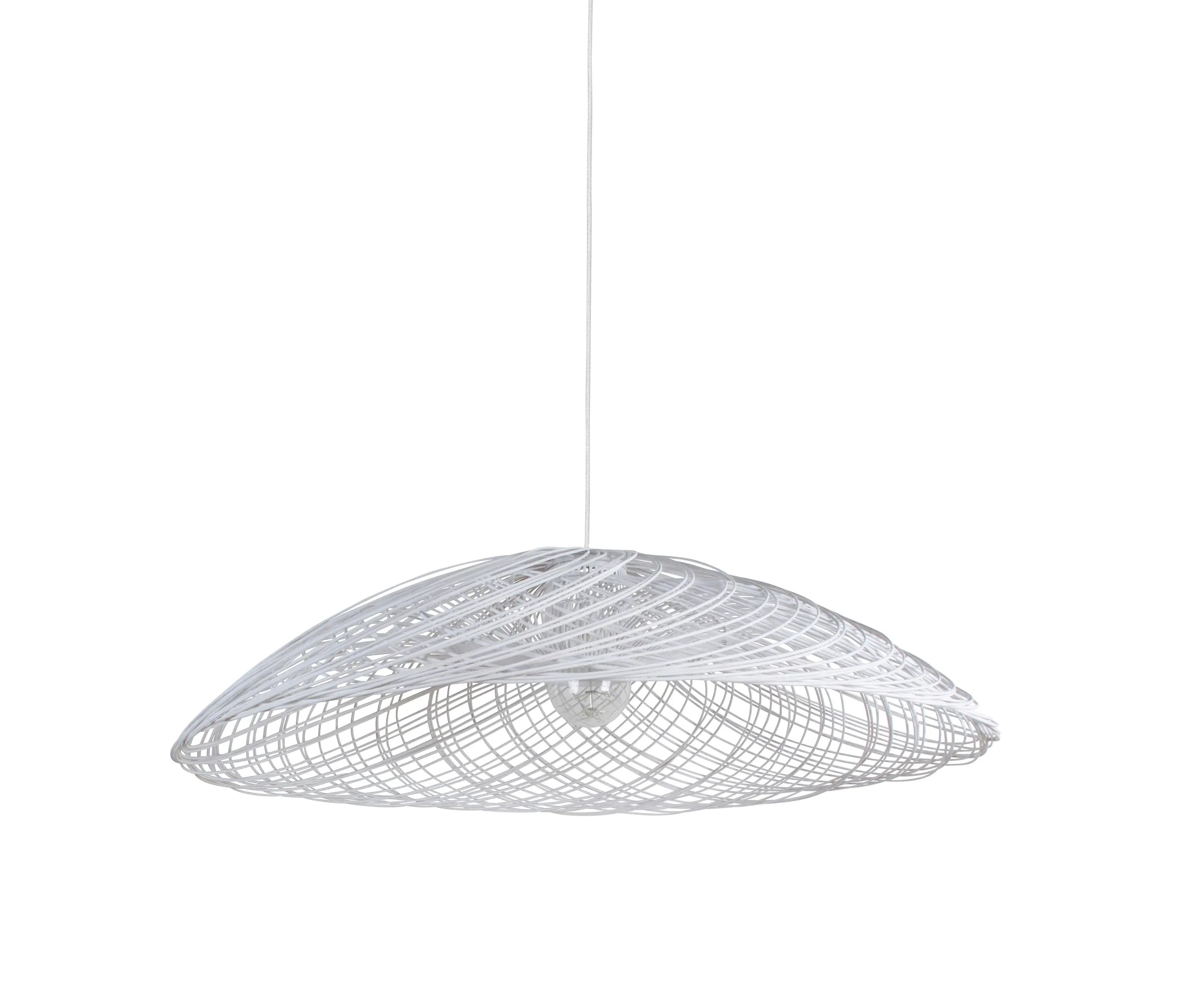 Forestier - Satelise | Pendant Lamp | L White