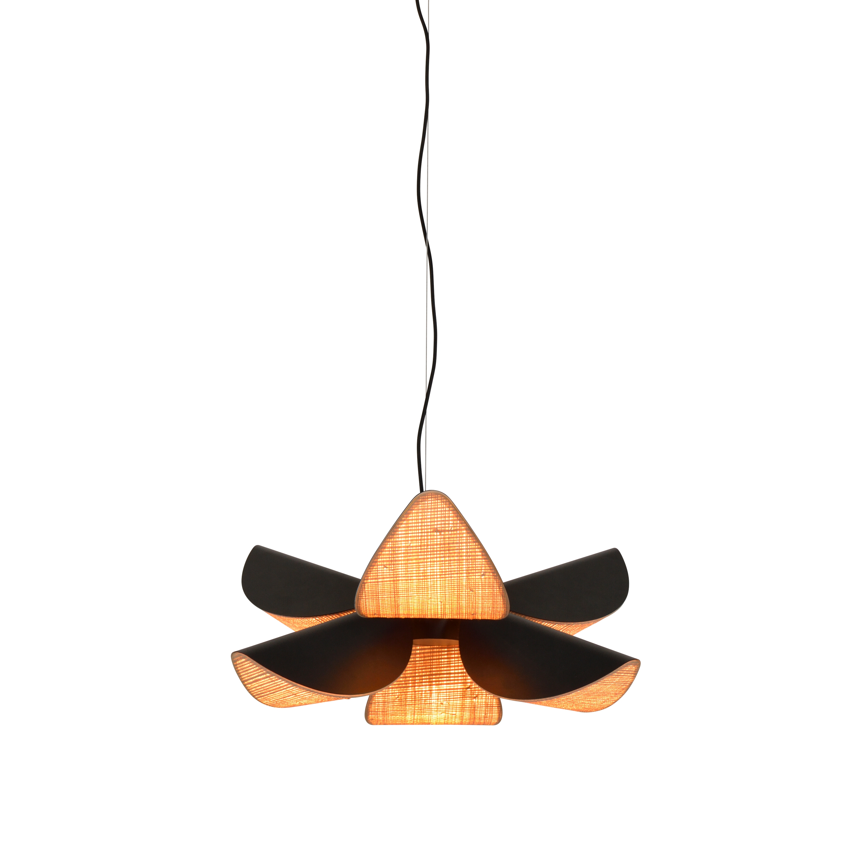 Lys | Pendant lamp | M black