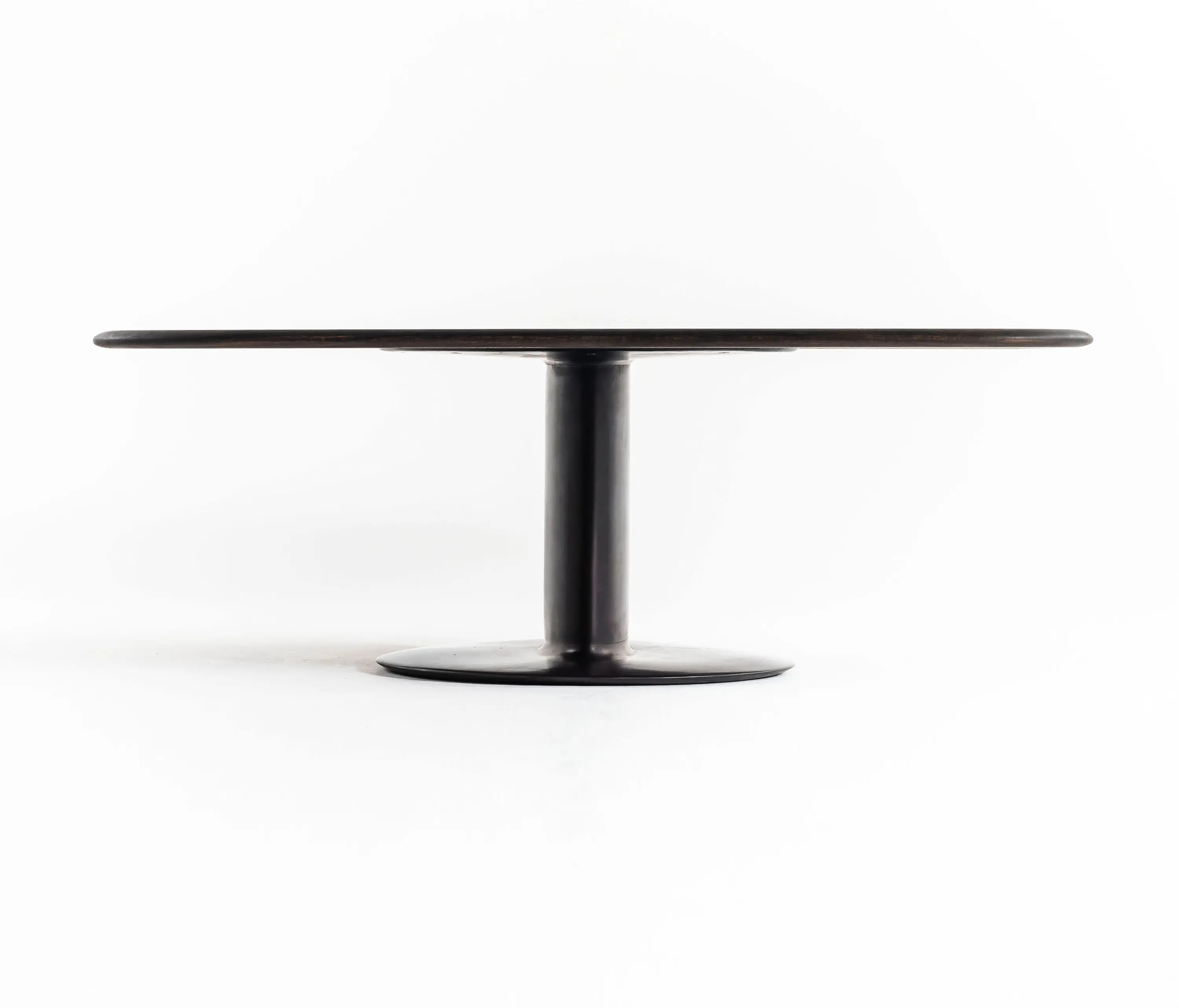 Time & Style - Elliptical cylinder casting bronze table