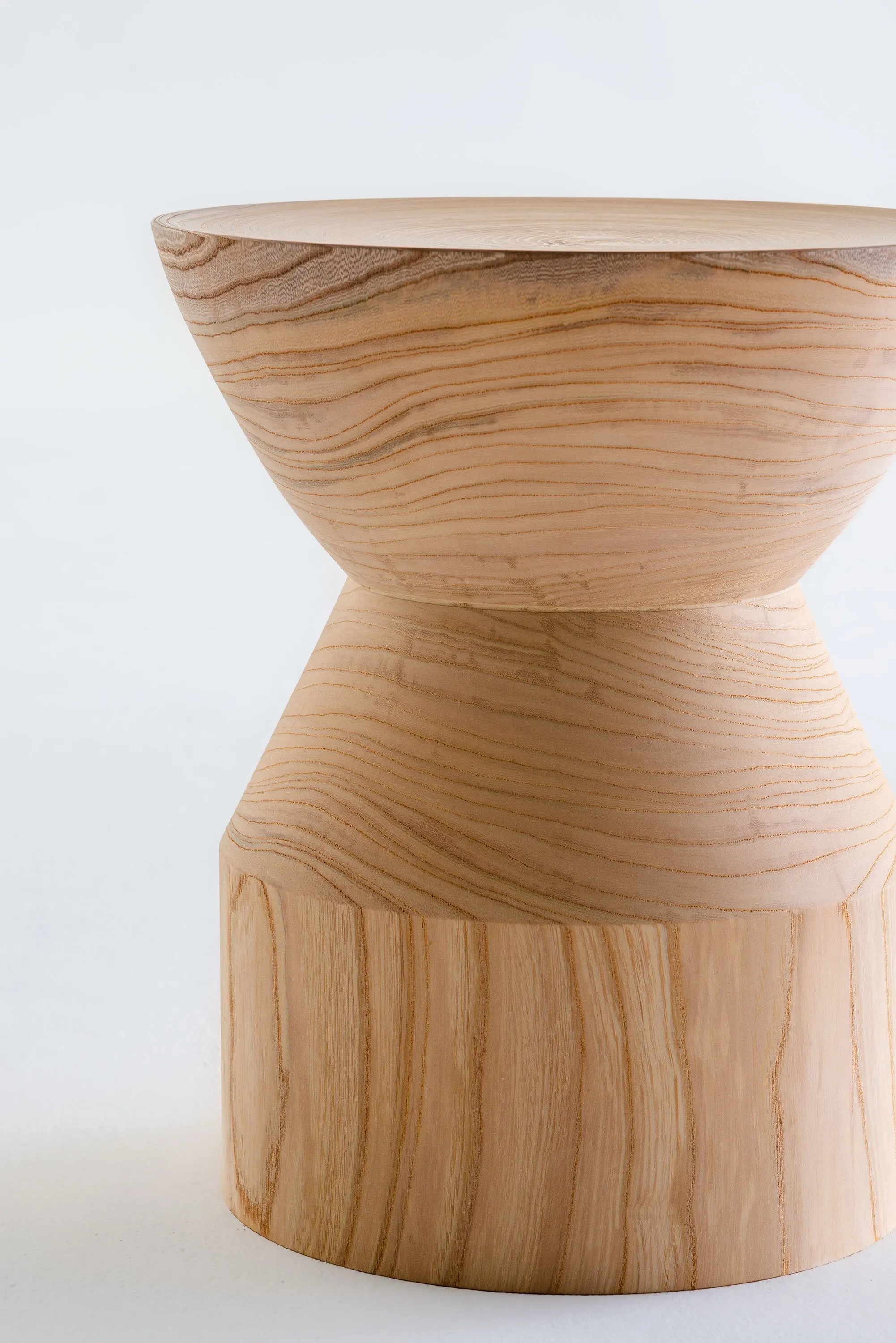 Time & Style - Zelkova wood sculpture