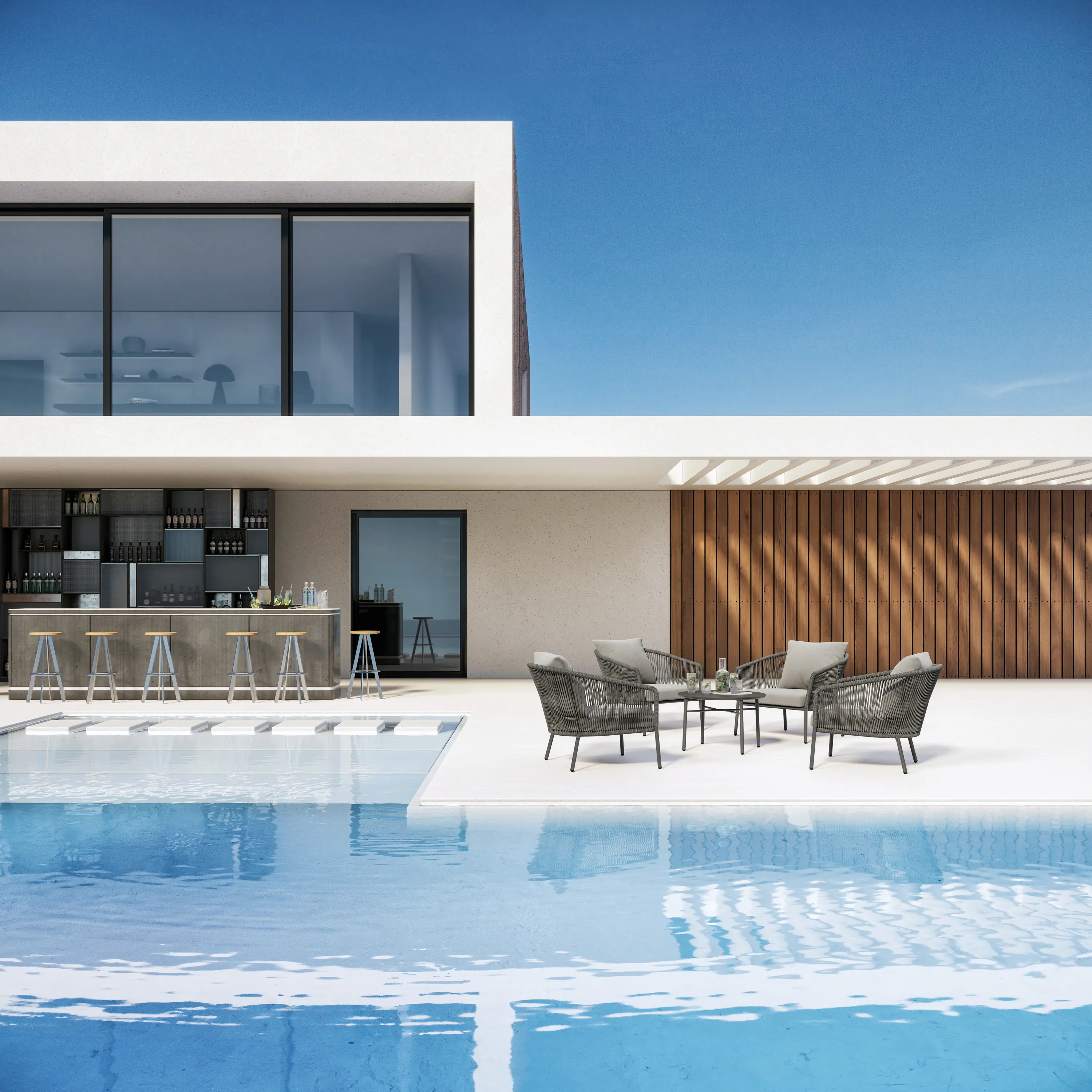 solpuri - Loop Dining Chair Olive