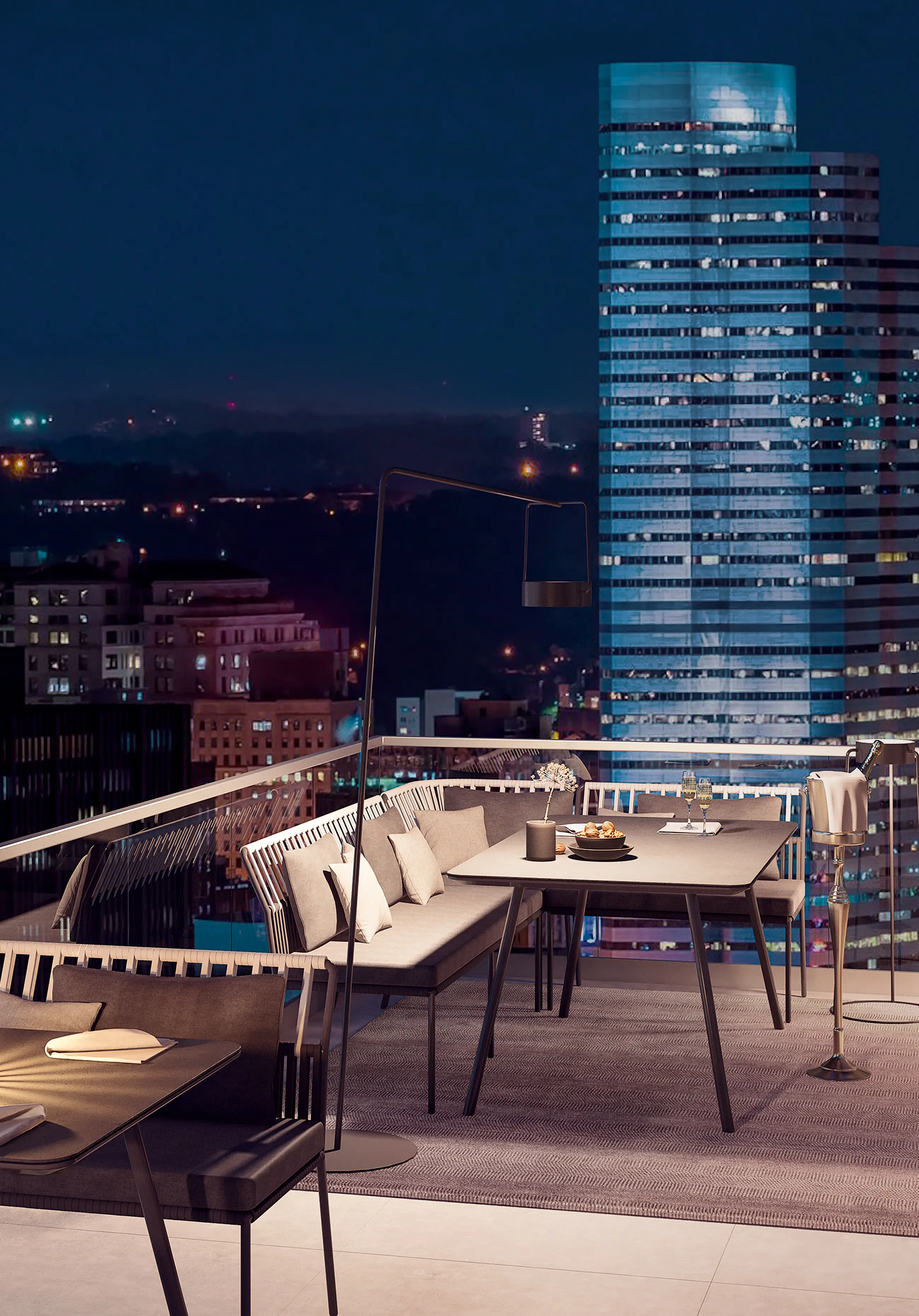 solpuri - Urban Dining Lounge - Corner Module