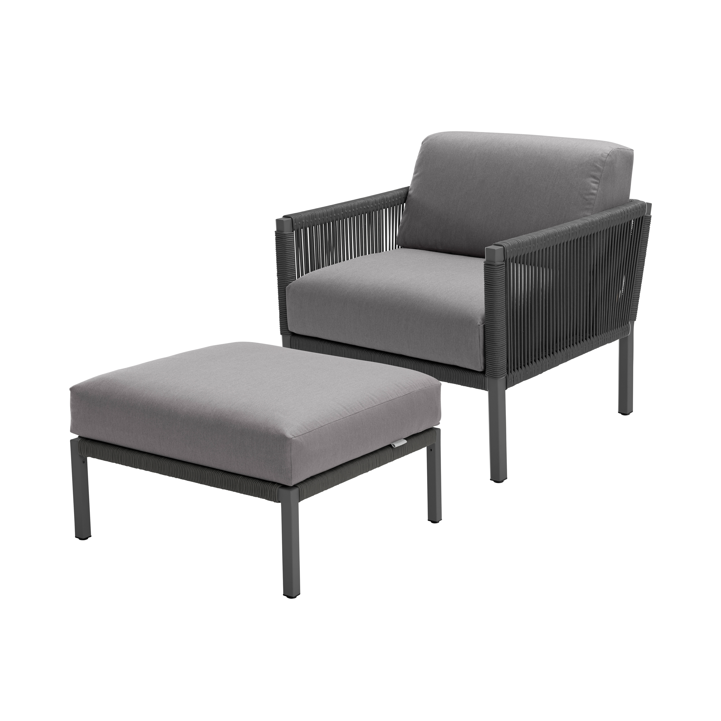 Vertoon produk Club Lounge Chair and Footstool van vervaardiger solpuri