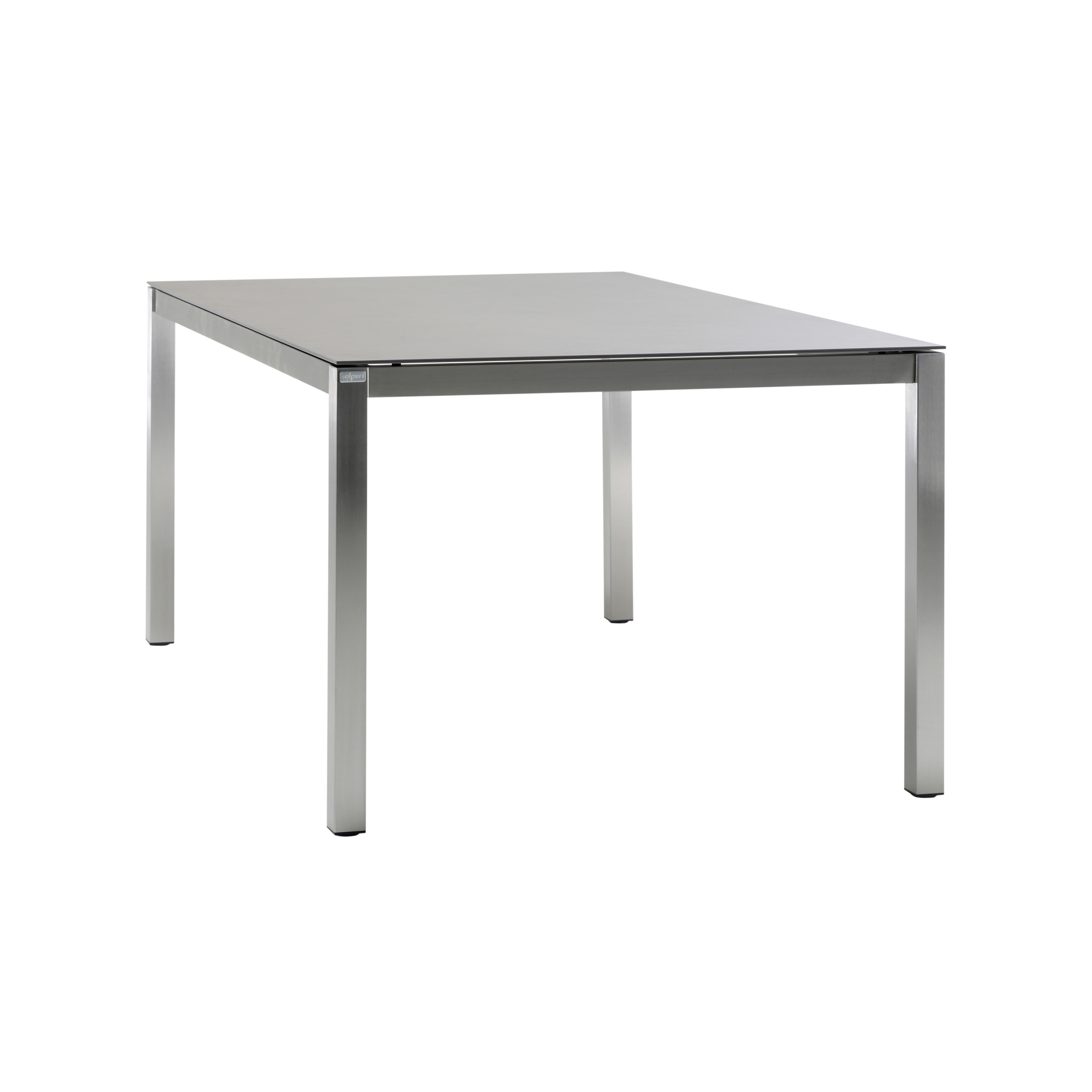 Vertoon produk Classic Stainless Steel Ceramic Dining Table van vervaardiger solpuri