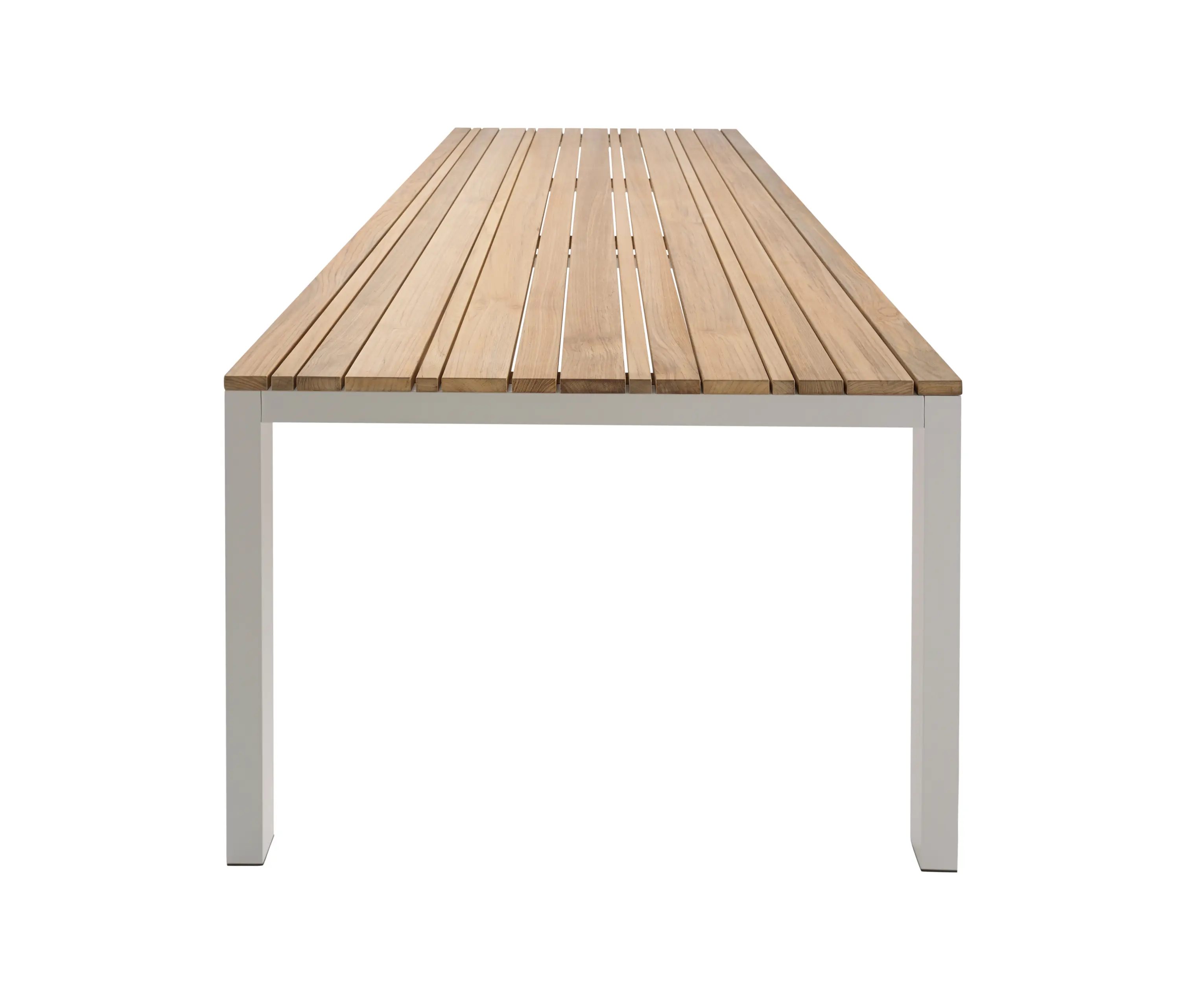 solpuri - Classic Alu Teak Dining Table