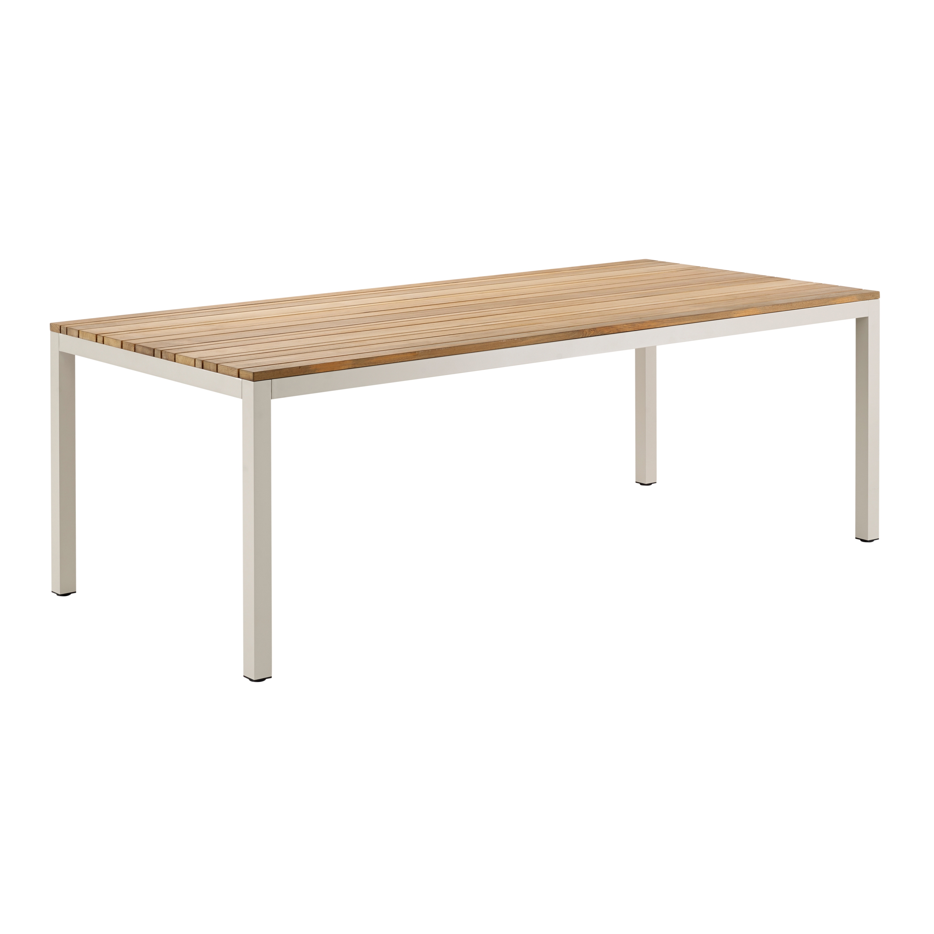 Vertoon produk Classic Alu Teak Dining Table van vervaardiger solpuri
