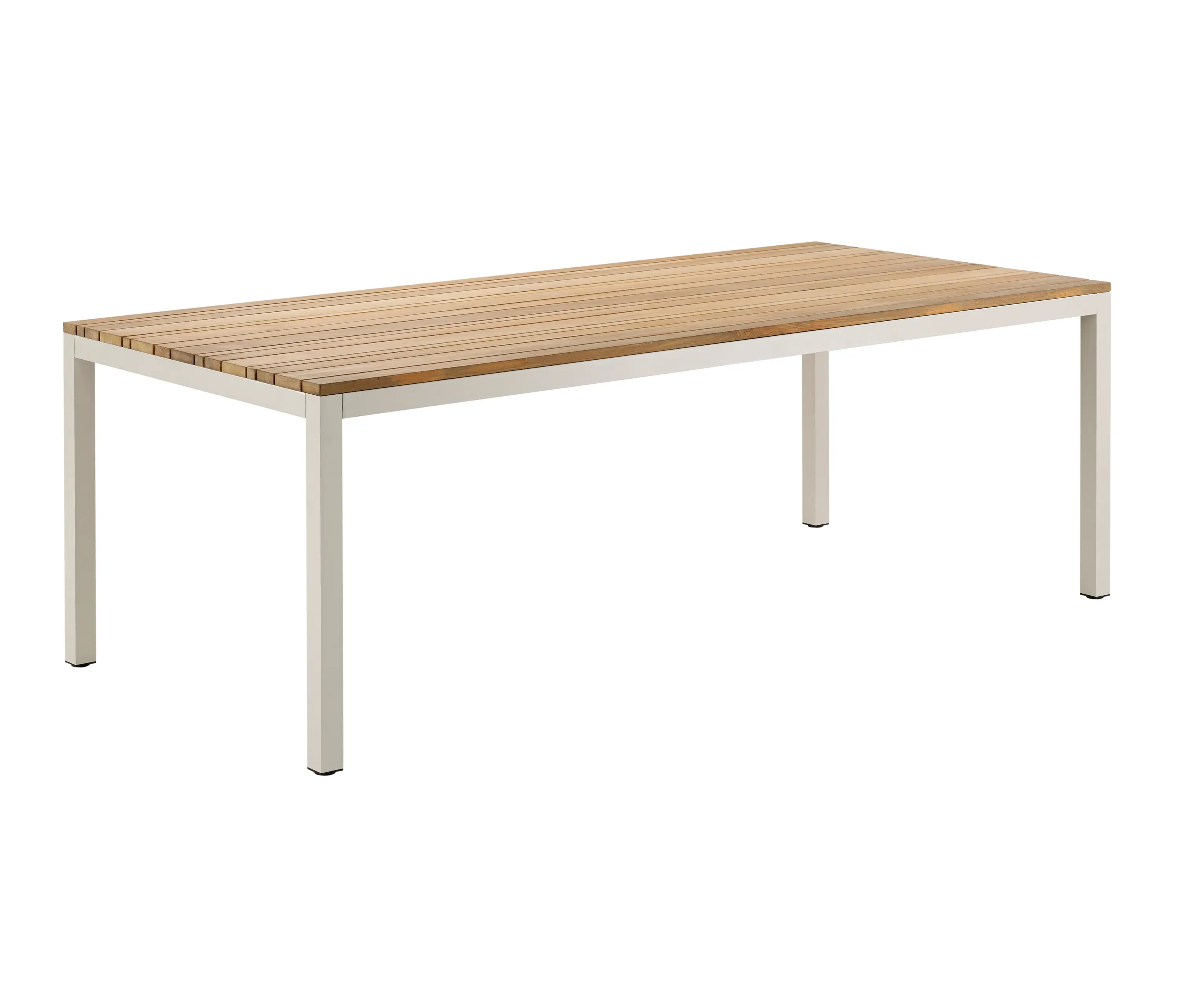 solpuri - Classic Alu Teak Dining Table