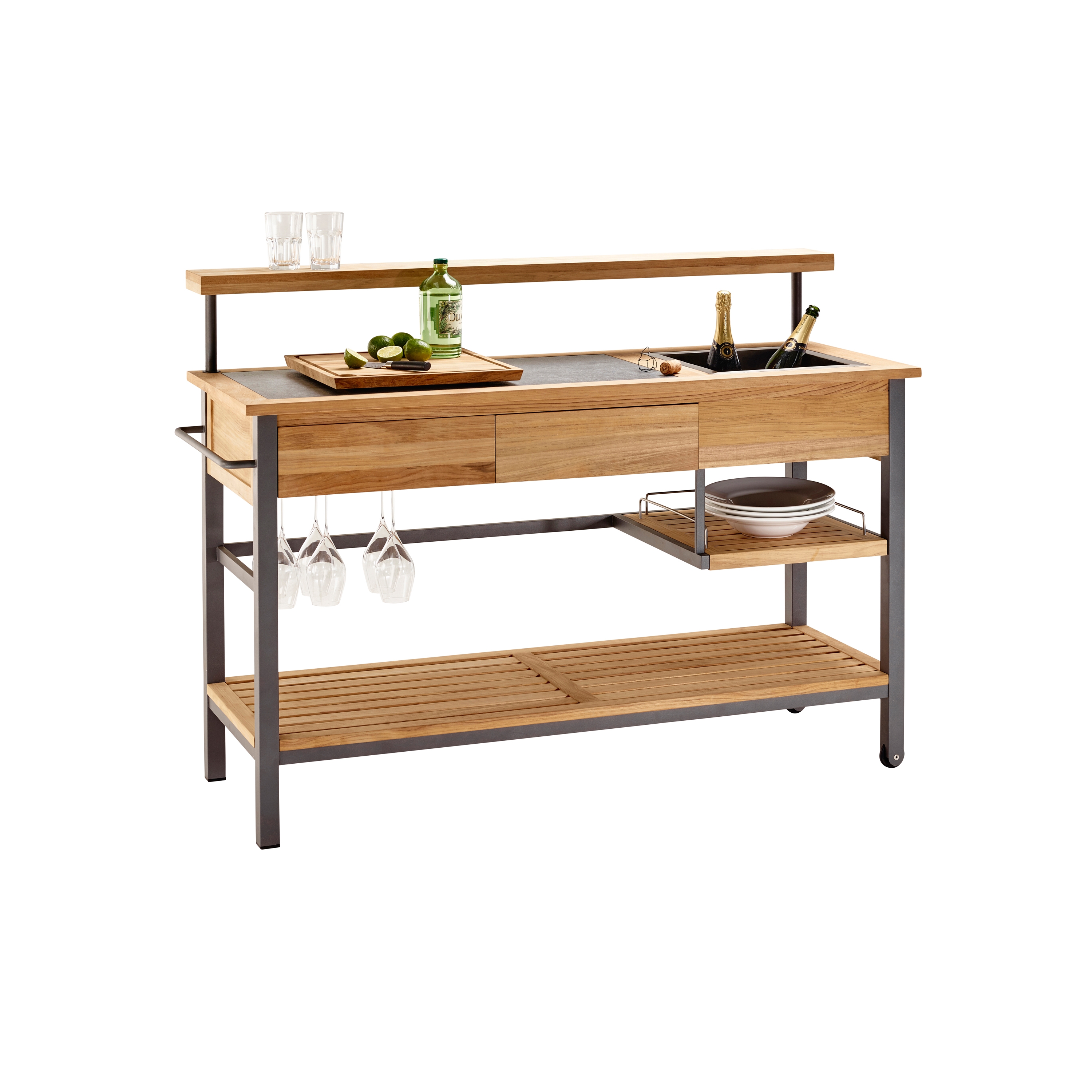 Display product Butler Kitchen Trolley from manufacturer solpuri