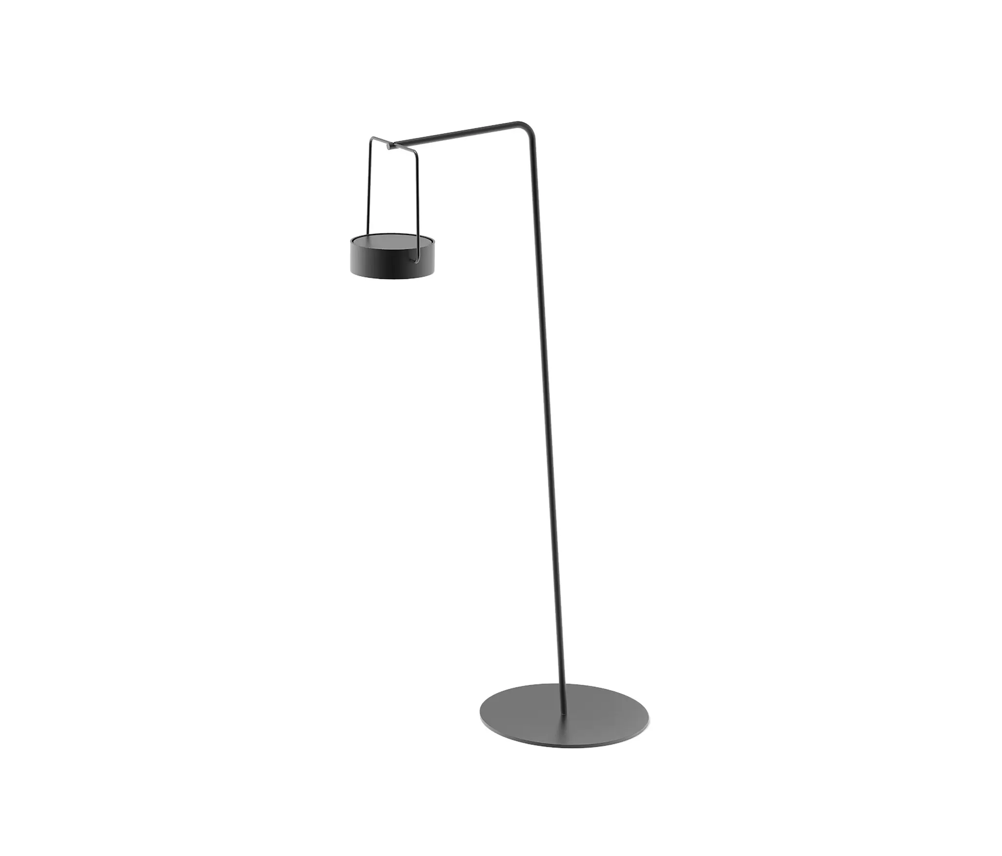 solpuri - Moon Stehlampe mit Arm - Midi
